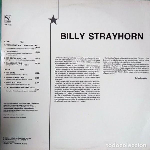 Discos de vinilo: Billy Strayhorn - Sovisa / Roulette (LP Vinilo) - Foto 2