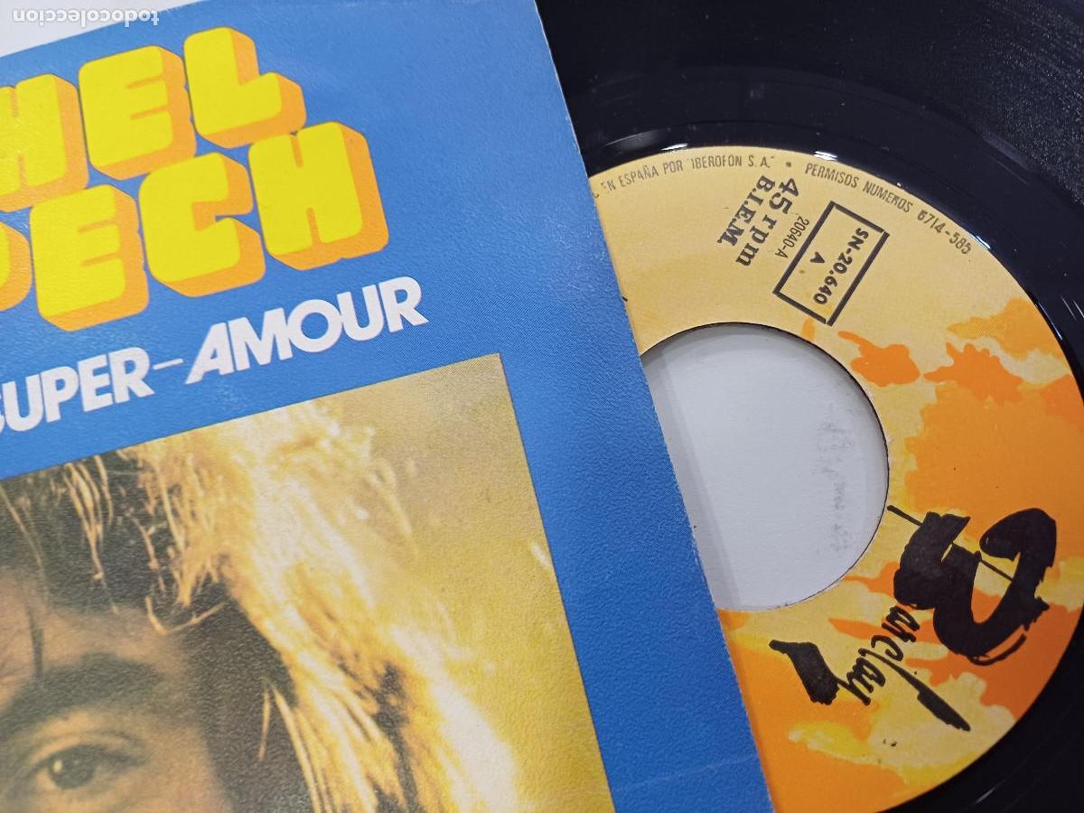 Discos de vinilo: MICHEL DELPECH/LA VIE,LA VIE/SINGLE. - Foto 2