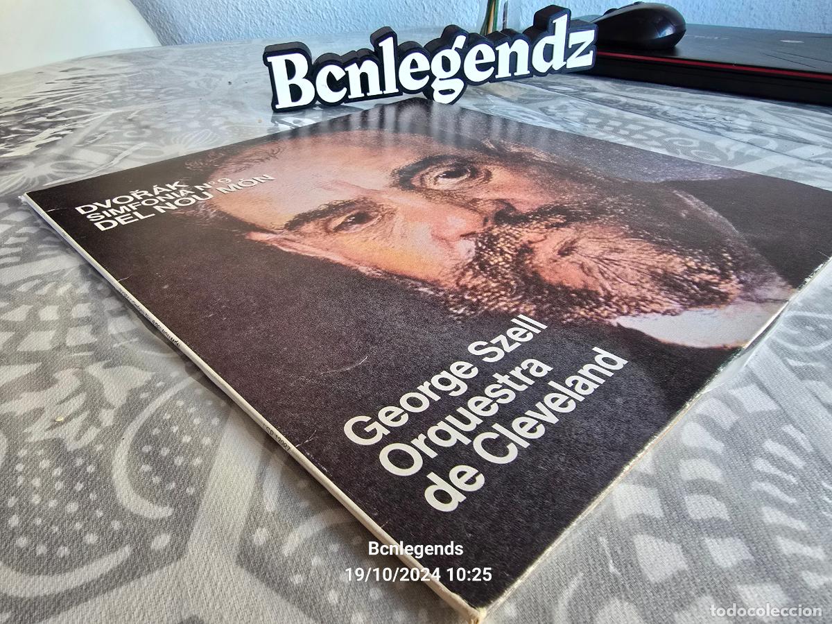 Disques de vinyle: DVORAK SIMFONIA N&ordm; 9 DEL NOU MON GEORGE SZELL ORQUESTRA DE CLEVELAND LP VINILO CLASICA V444