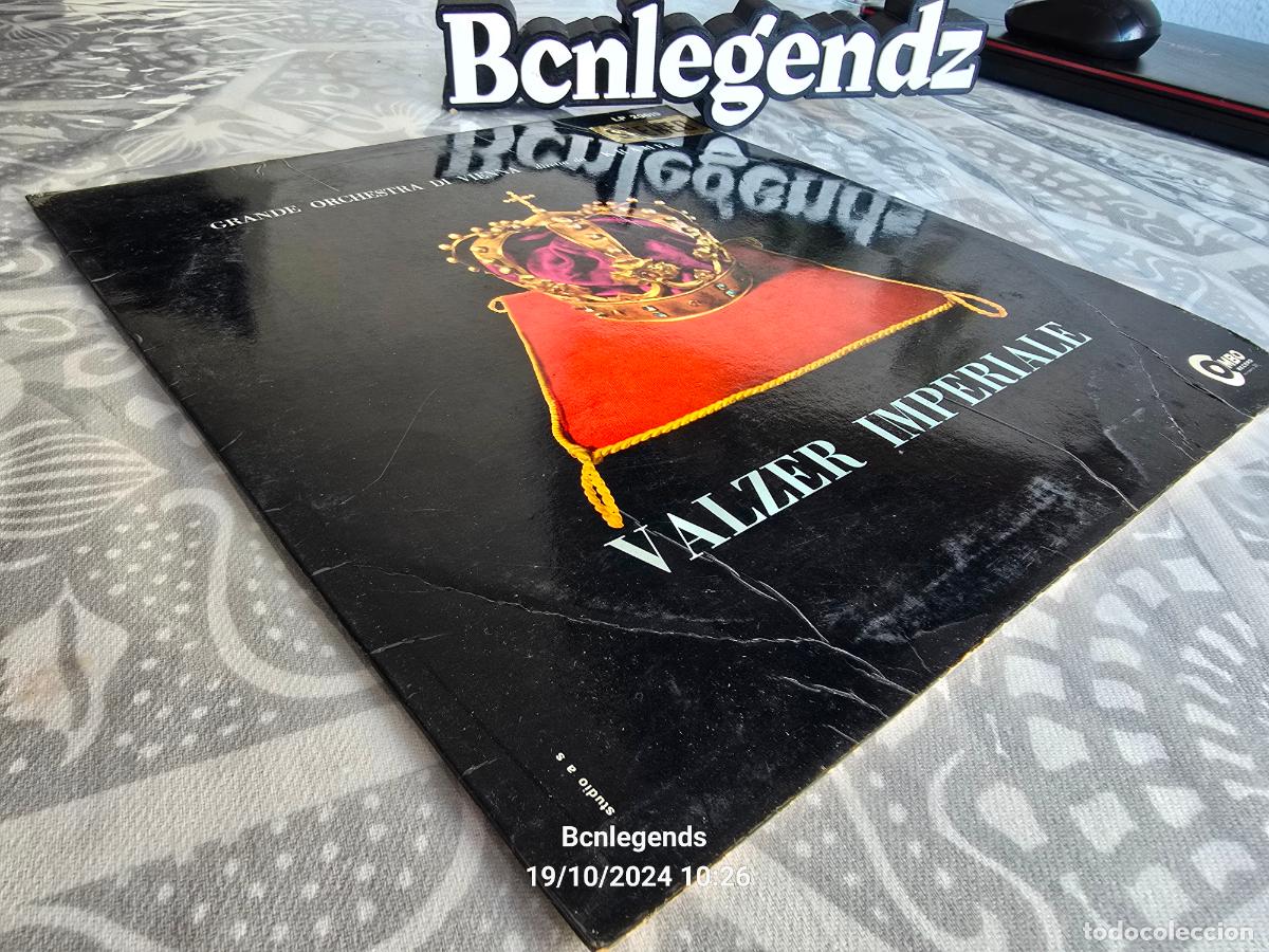 Disques de vinyle: VALZER IMPERIALE GRANDE ORCHESTRA DI VIENNA DIRETTA DA KRAMER LP VINILO COMBO RECORD V444