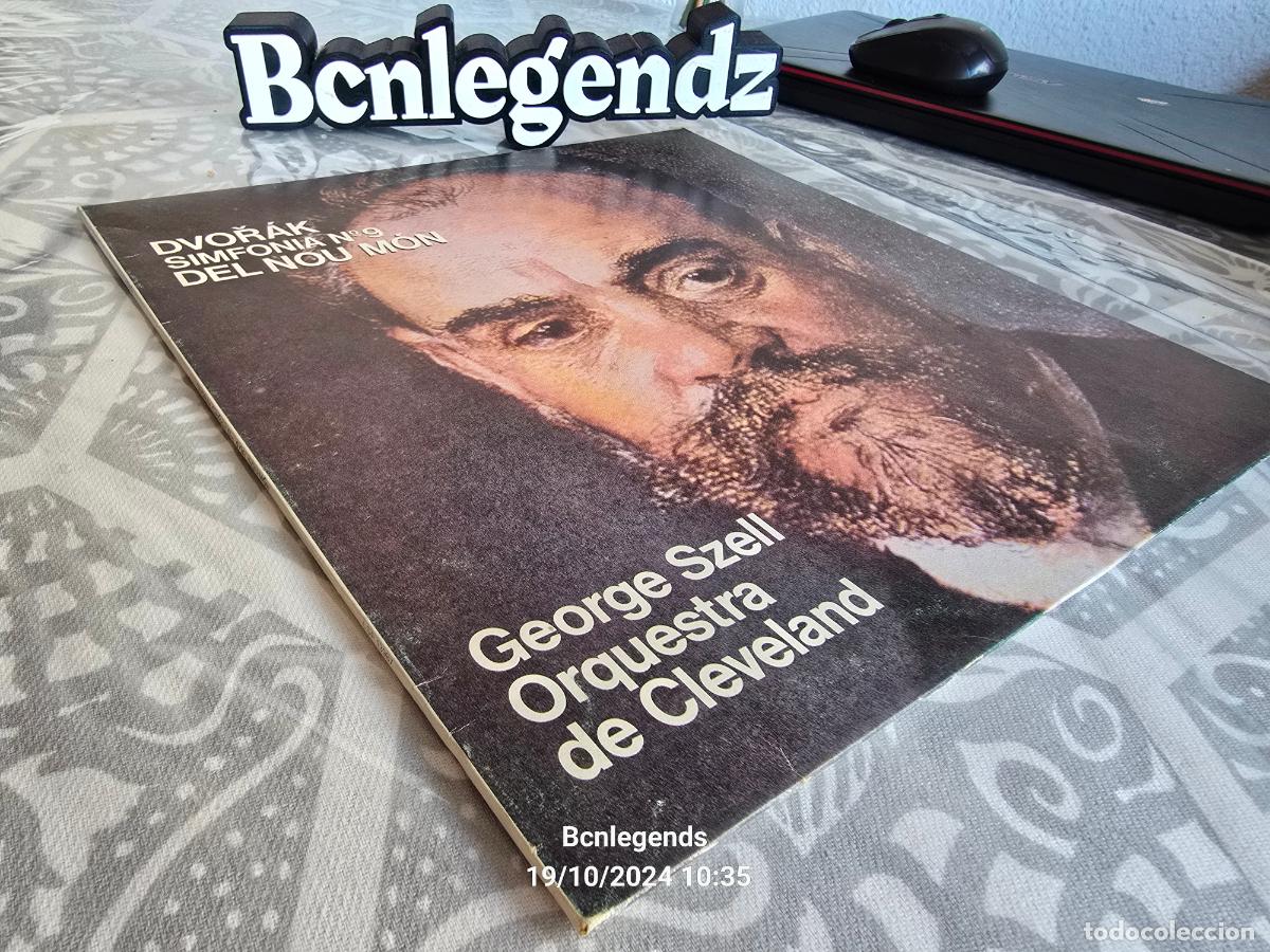 Disques de vinyle: DVORAK SIMFONIA N&ordm;9 DEL NOU MON GEORGE SZELL ORQUESTA DE CLEVELAND LP VINILO V444