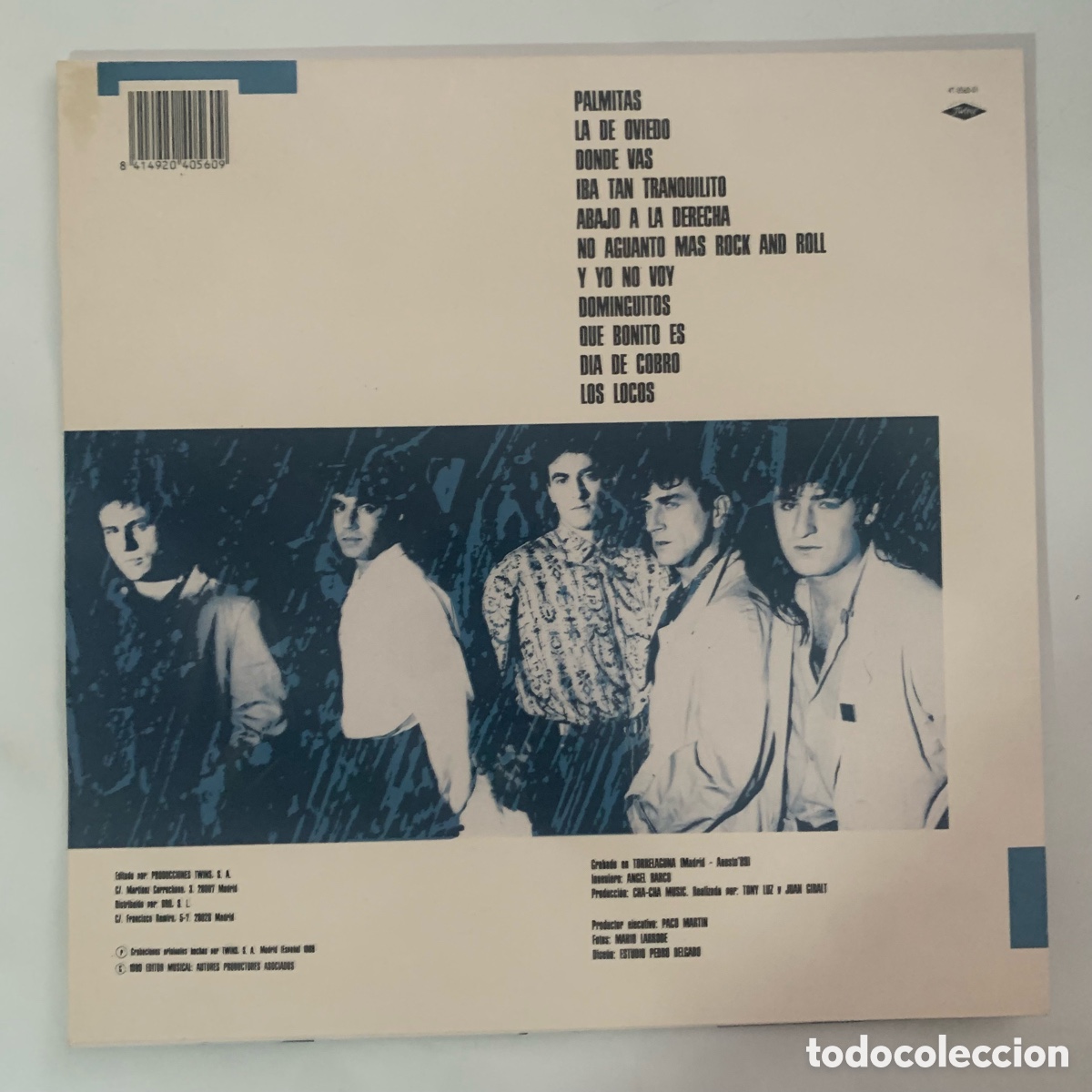 Discos de vinilo: LP TRANQUILITOS DE 1989 - Foto 2
