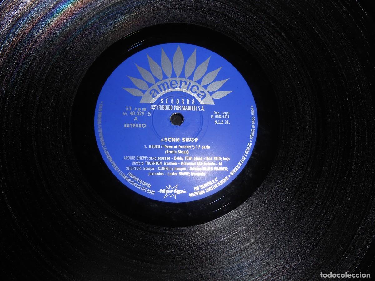 Discos de vinilo: ARCHIE SHEPP --PITCHIN CAN - Foto 3