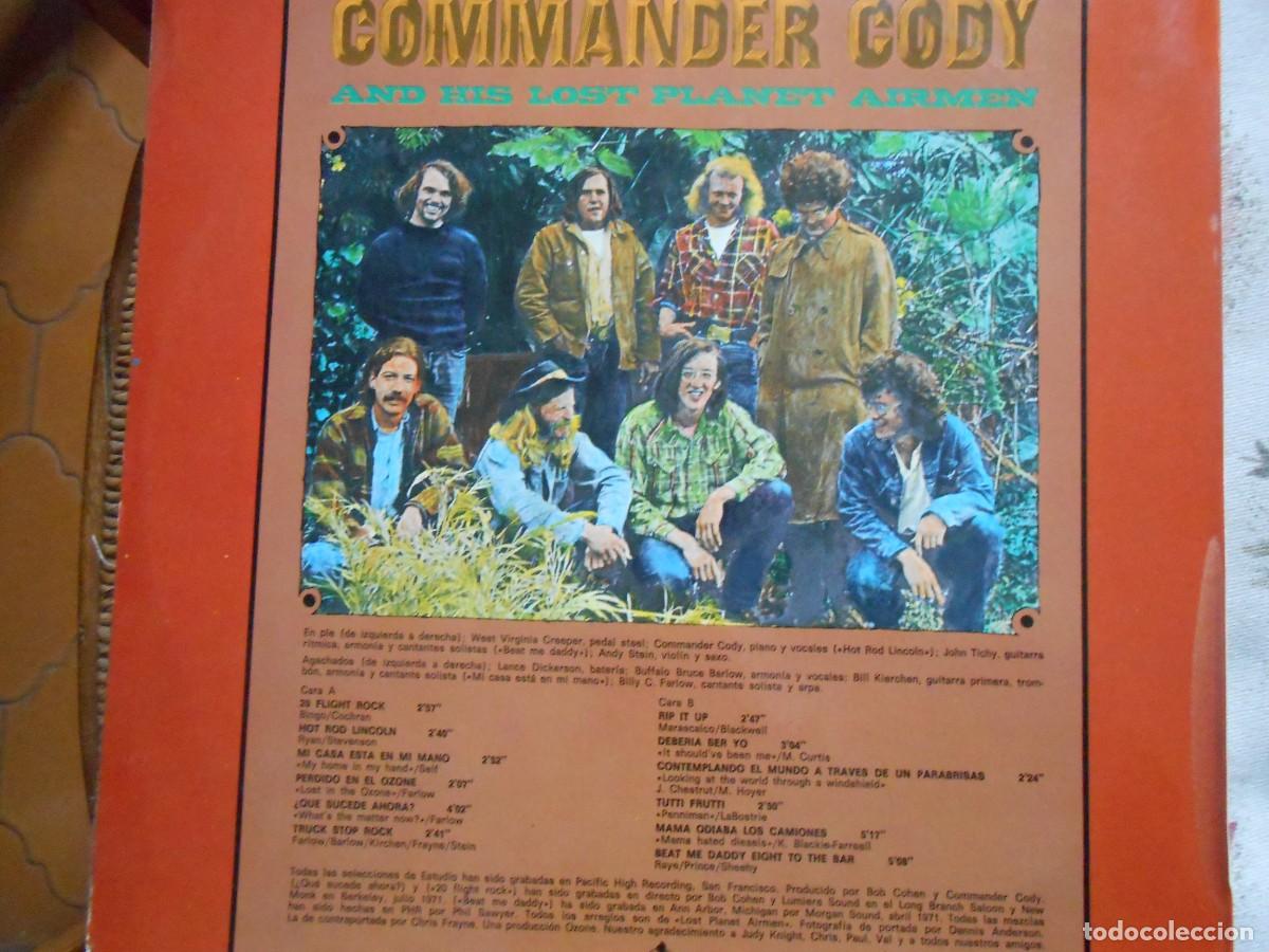 Discos de vinilo: COMANDER CODY Estereo 1973 - Foto 2