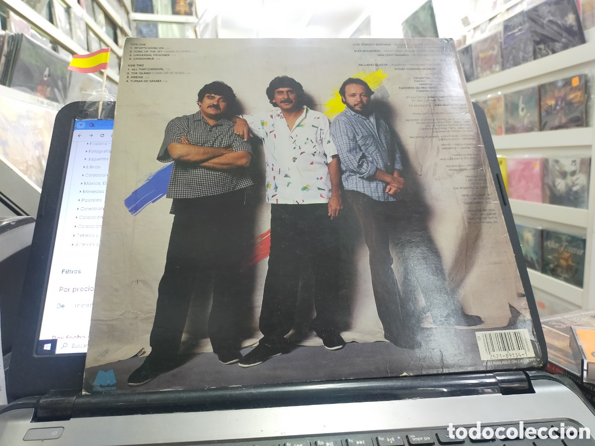 Discos de vinilo: Azymuth LP spectrum u.s.a. 1985 - Foto 2