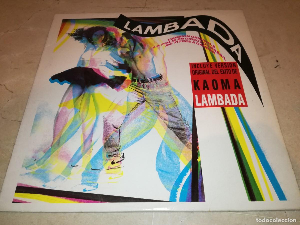 Vinyl records: LAMBADA-KAOMA-DOBLE LP-ORIGINAL ESPA&Ntilde;OL 1989-EN BUEN ESTADO