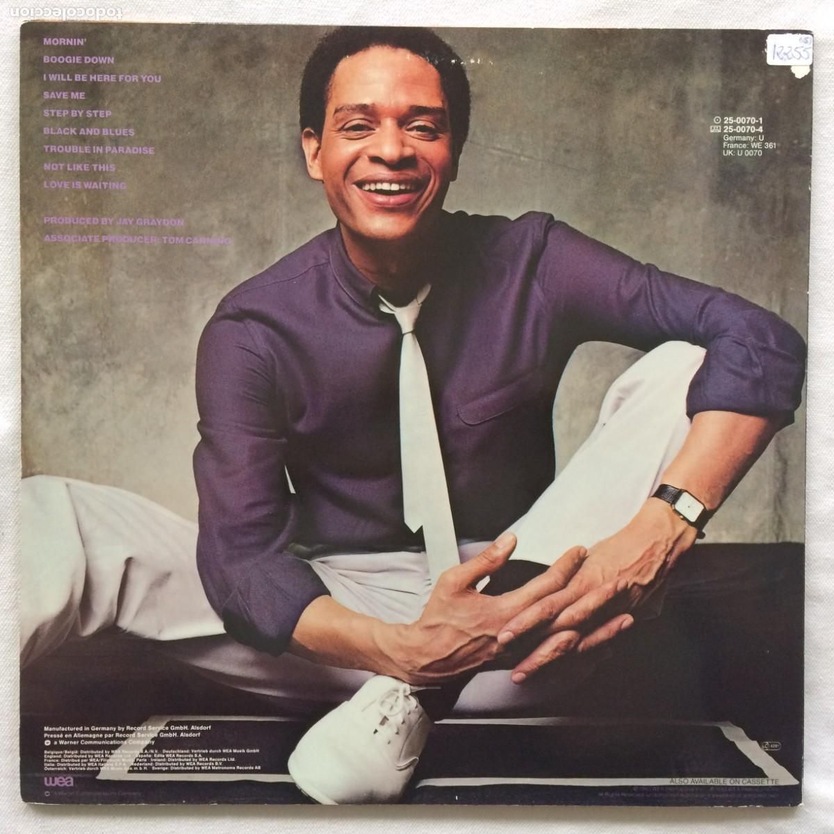 Discos de vinilo: Al Jarreau &lrm;&ndash; Jarreau Germany 1983 WEA - Foto 2