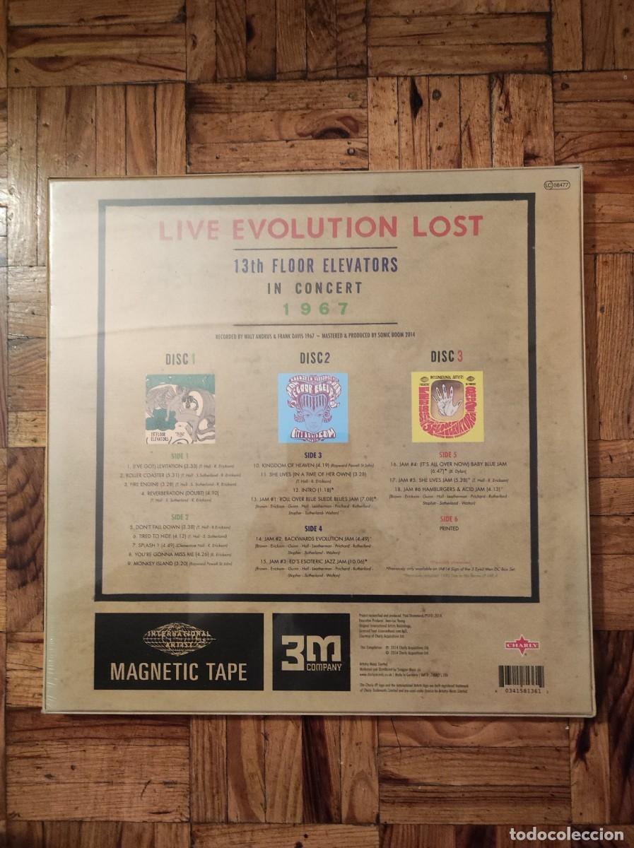 Discos de vinilo: 13th Floor Elevators &ndash; Live Evolution Lost 13th Floor Elevators - 3lps 180gr - Foto 2