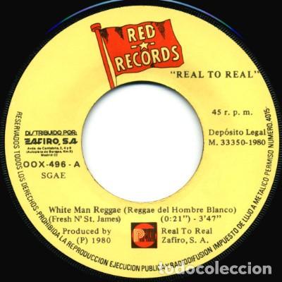 Discos de vinilo: Real To Real &ndash; White Man Reggae - Foto 3