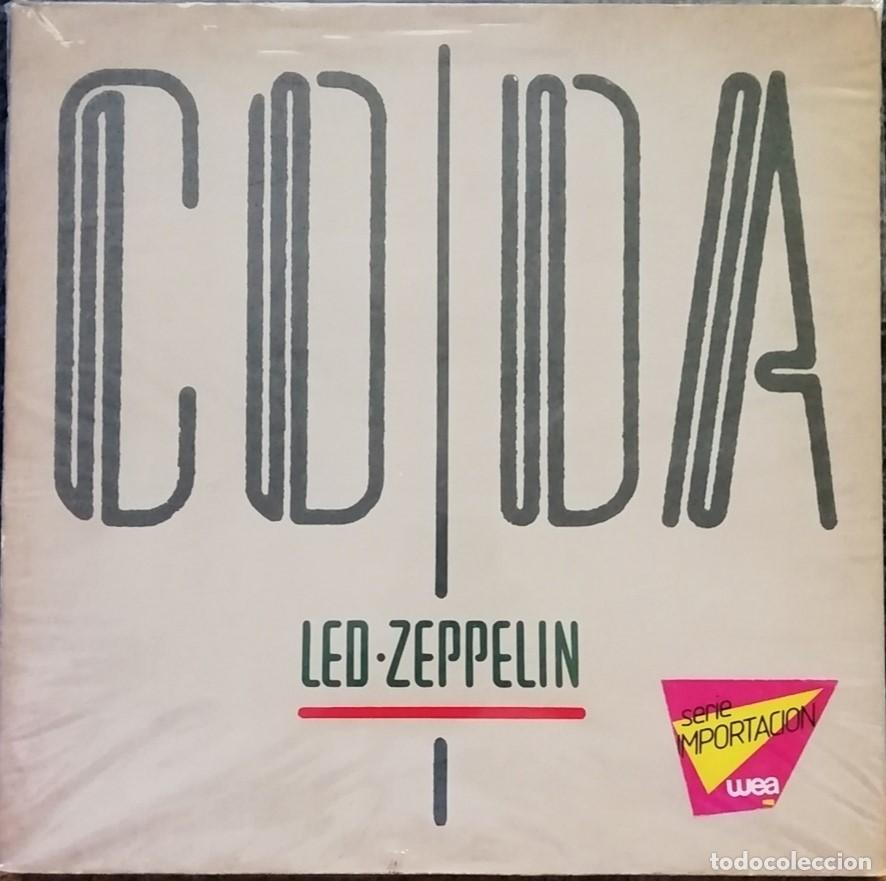 Discos de vinilo: LP LED ZEPPELIN. CODA. Vinilo Original con Insert. Gatefold. Ed. Germany 1982 (copia EX) - Foto 1