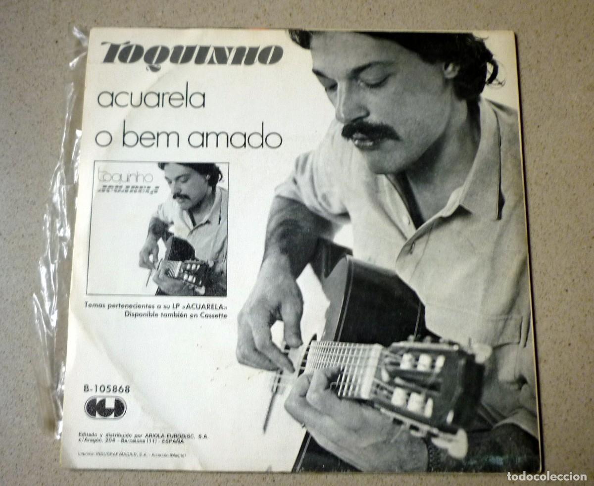 Discos de vinilo: Single de Toquinho, &rdquo;Acuarela&rdquo;, 1983 - Foto 2