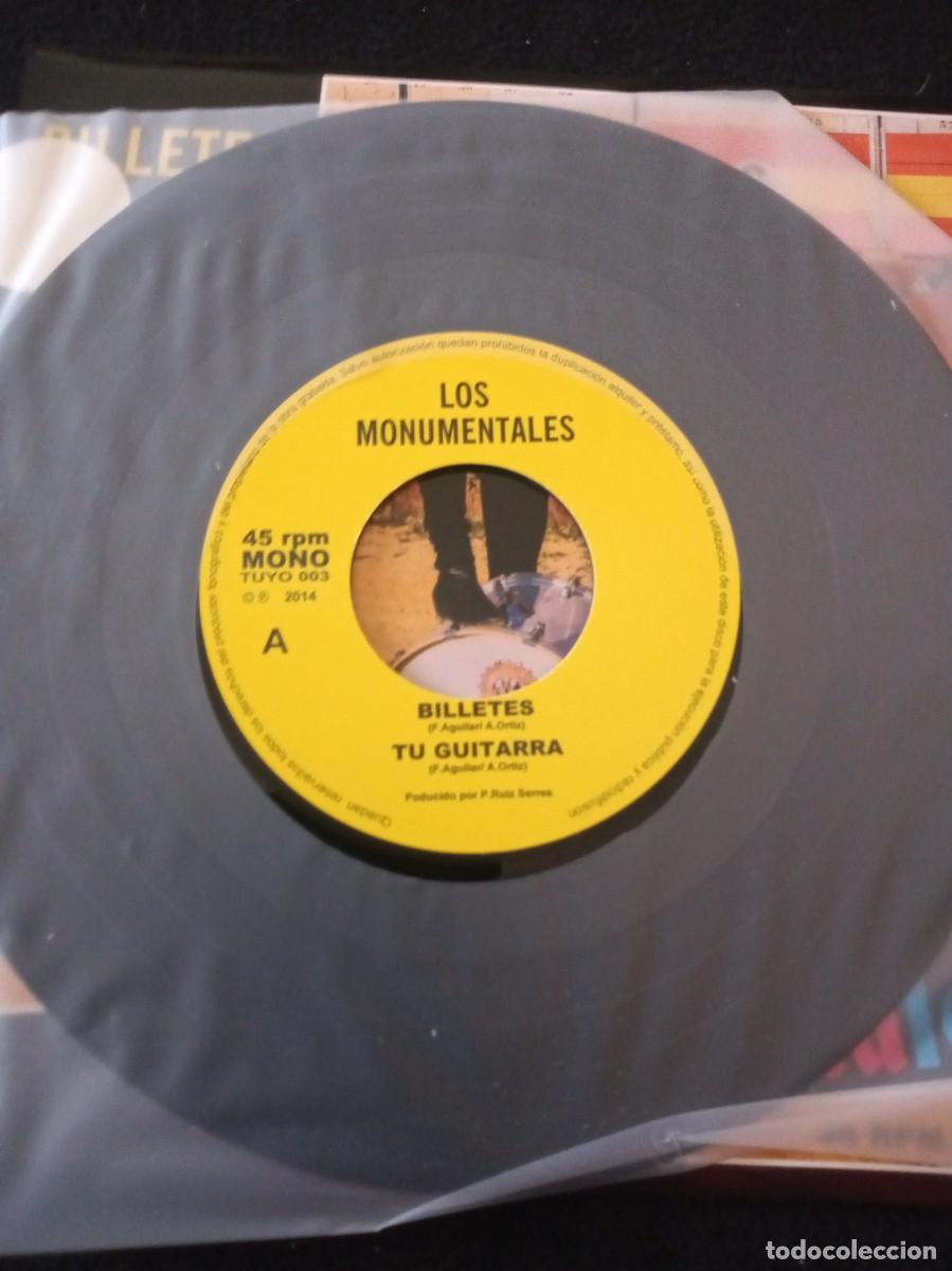 Discos de vinilo: LOS MONUMENTALES - BILLETES + 3 - EP . - Foto 3
