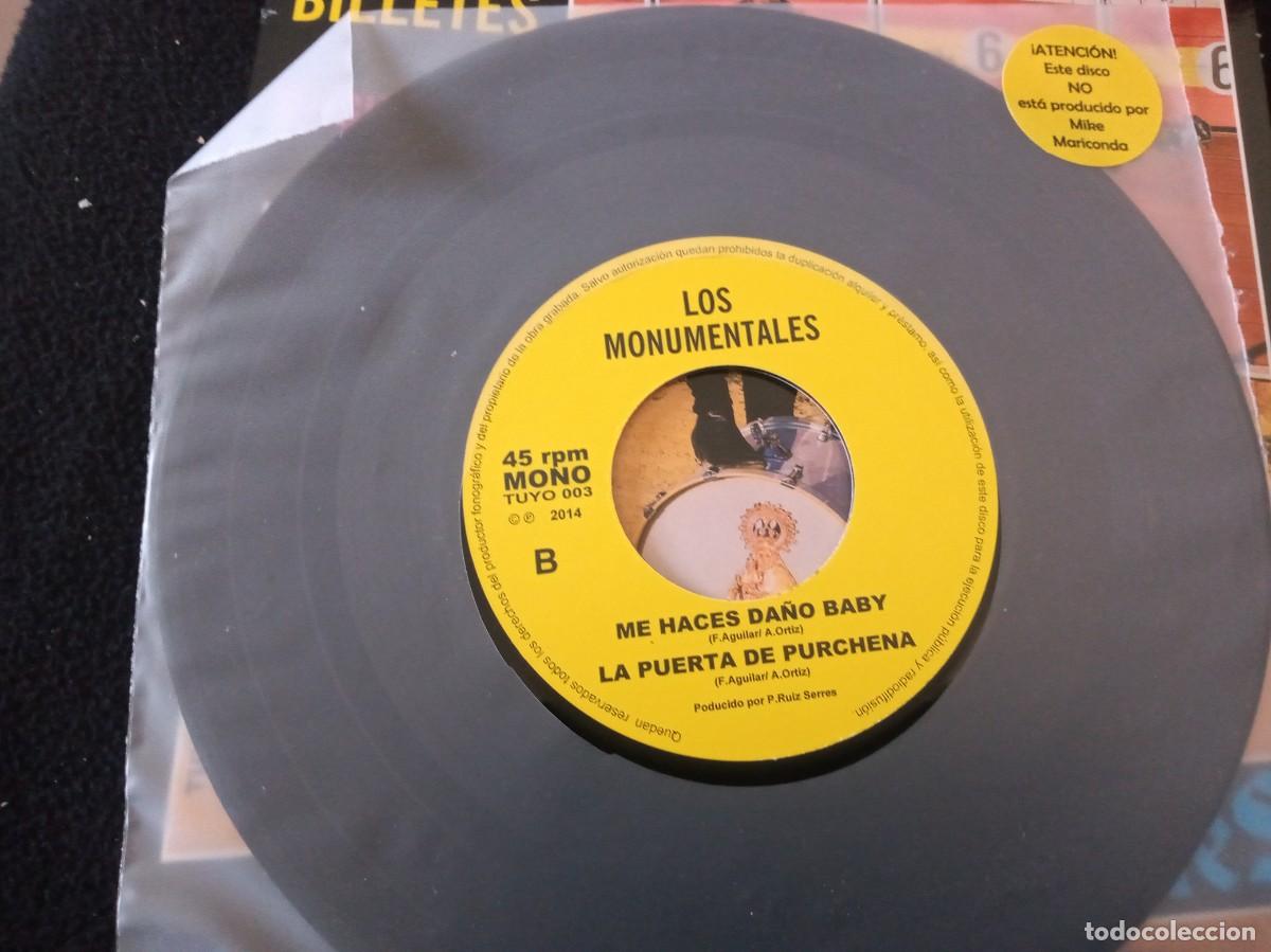 Discos de vinilo: LOS MONUMENTALES - BILLETES + 3 - EP . - Foto 4