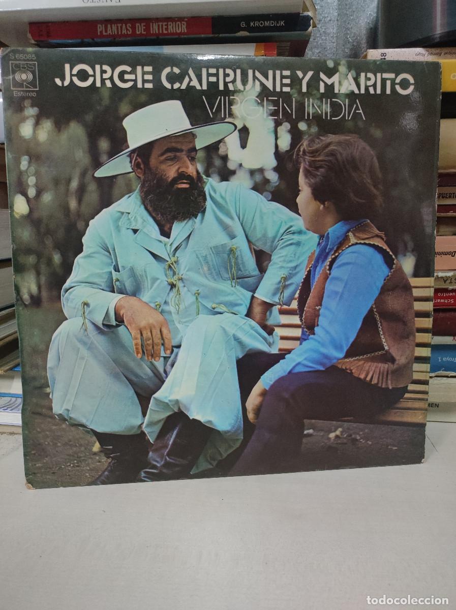 Discos de vinilo: Jorge Cafrune Y Marito &ndash; Virgen India - Foto 1