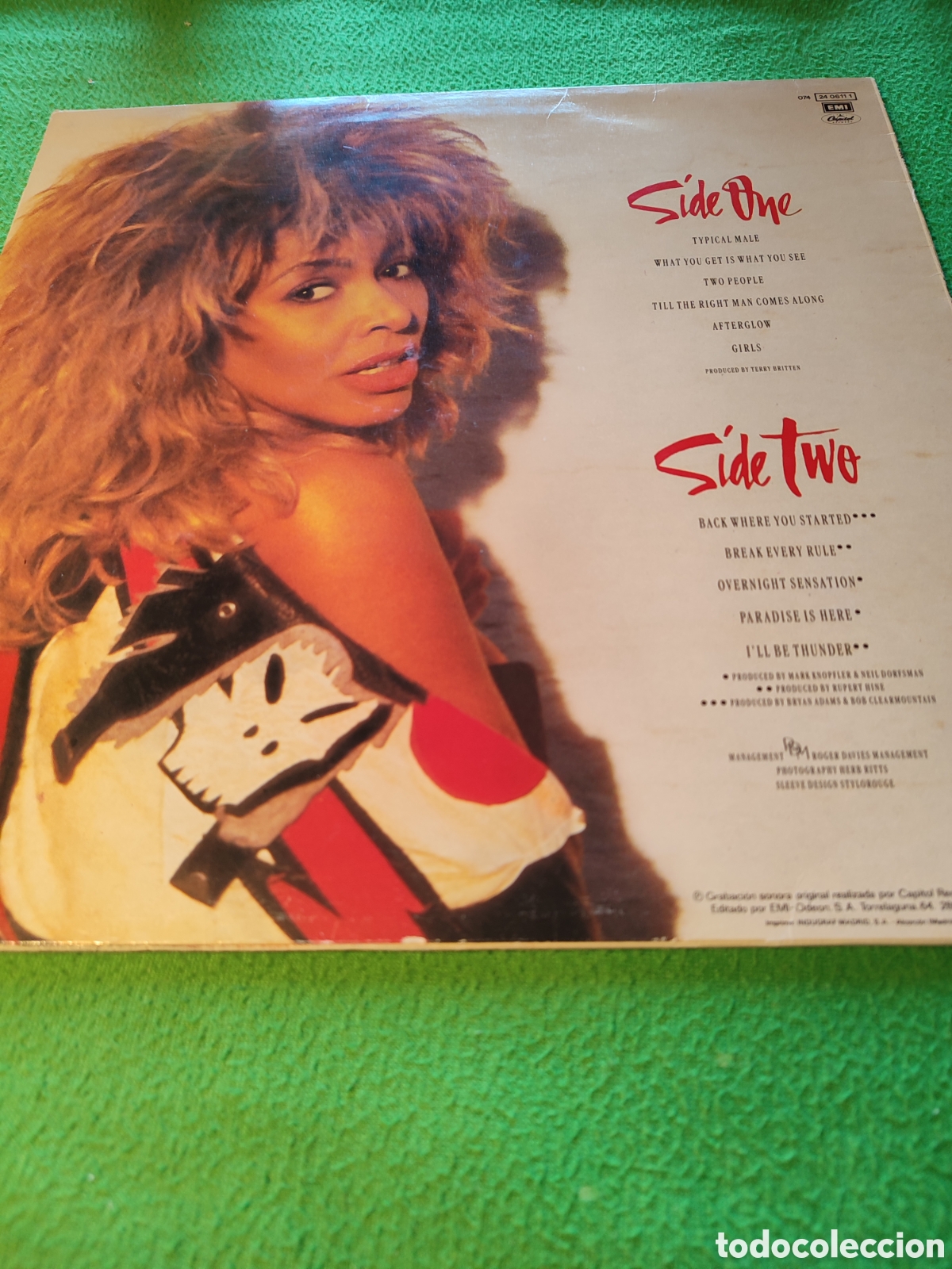 Discos de vinilo: Tina Turner - Break every rule Vinilo Lp - Foto 2