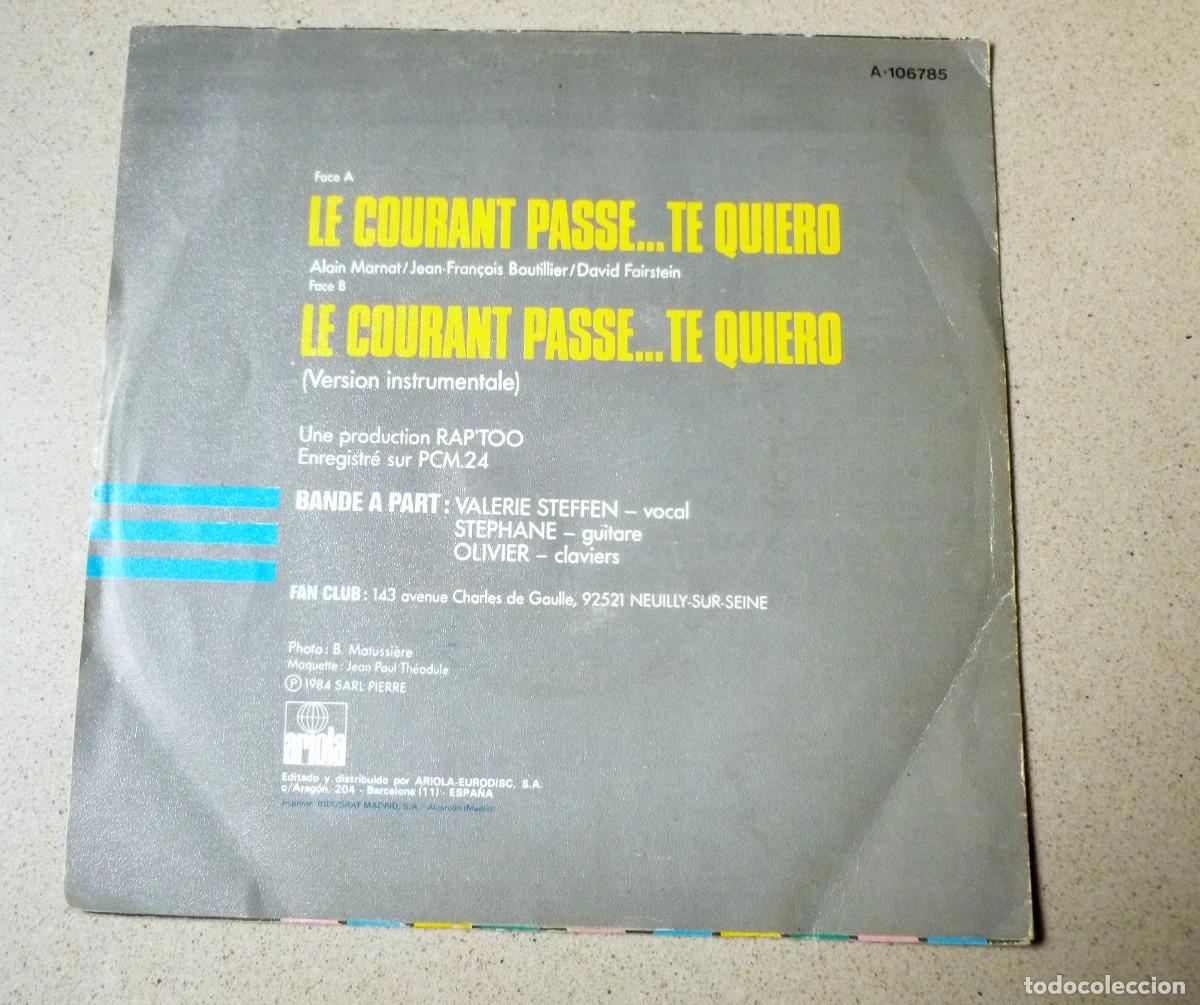 Discos de vinilo: Single de Bande a Part, 1984 - Foto 2