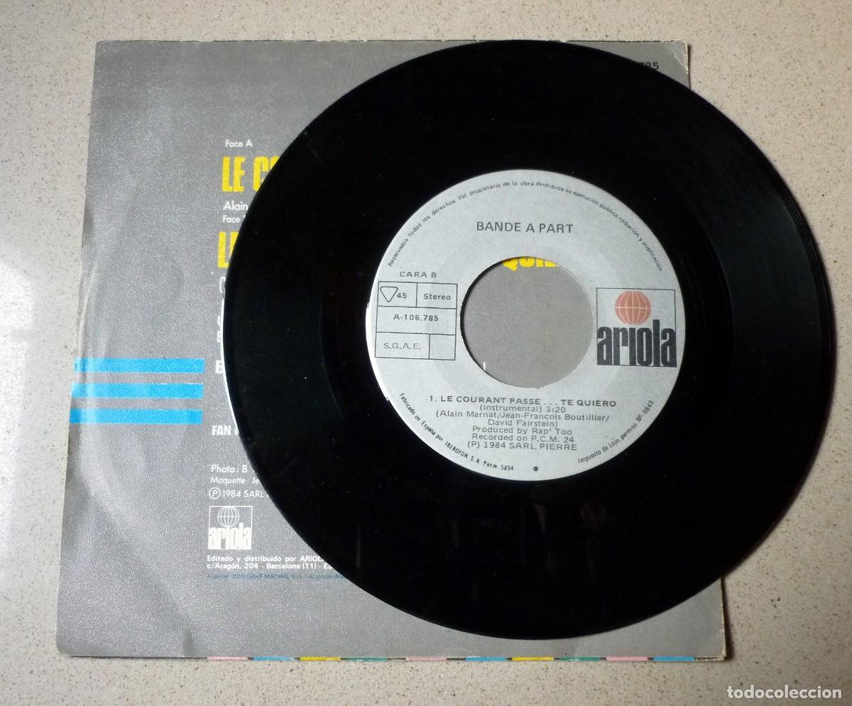 Discos de vinilo: Single de Bande a Part, 1984 - Foto 3