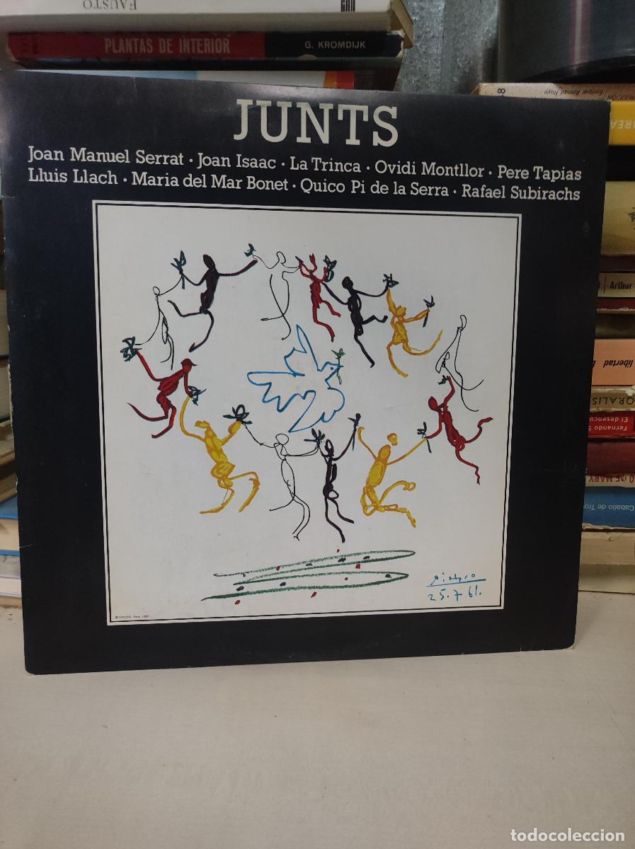 Discos de vinilo: JUNTS JOAN MANUEL SERRAT JOAN ISAAC - Foto 1