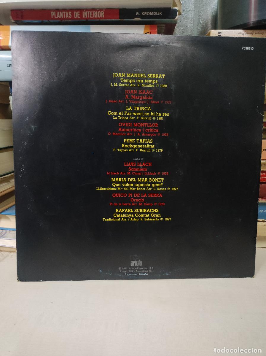 Discos de vinilo: JUNTS JOAN MANUEL SERRAT JOAN ISAAC - Foto 2