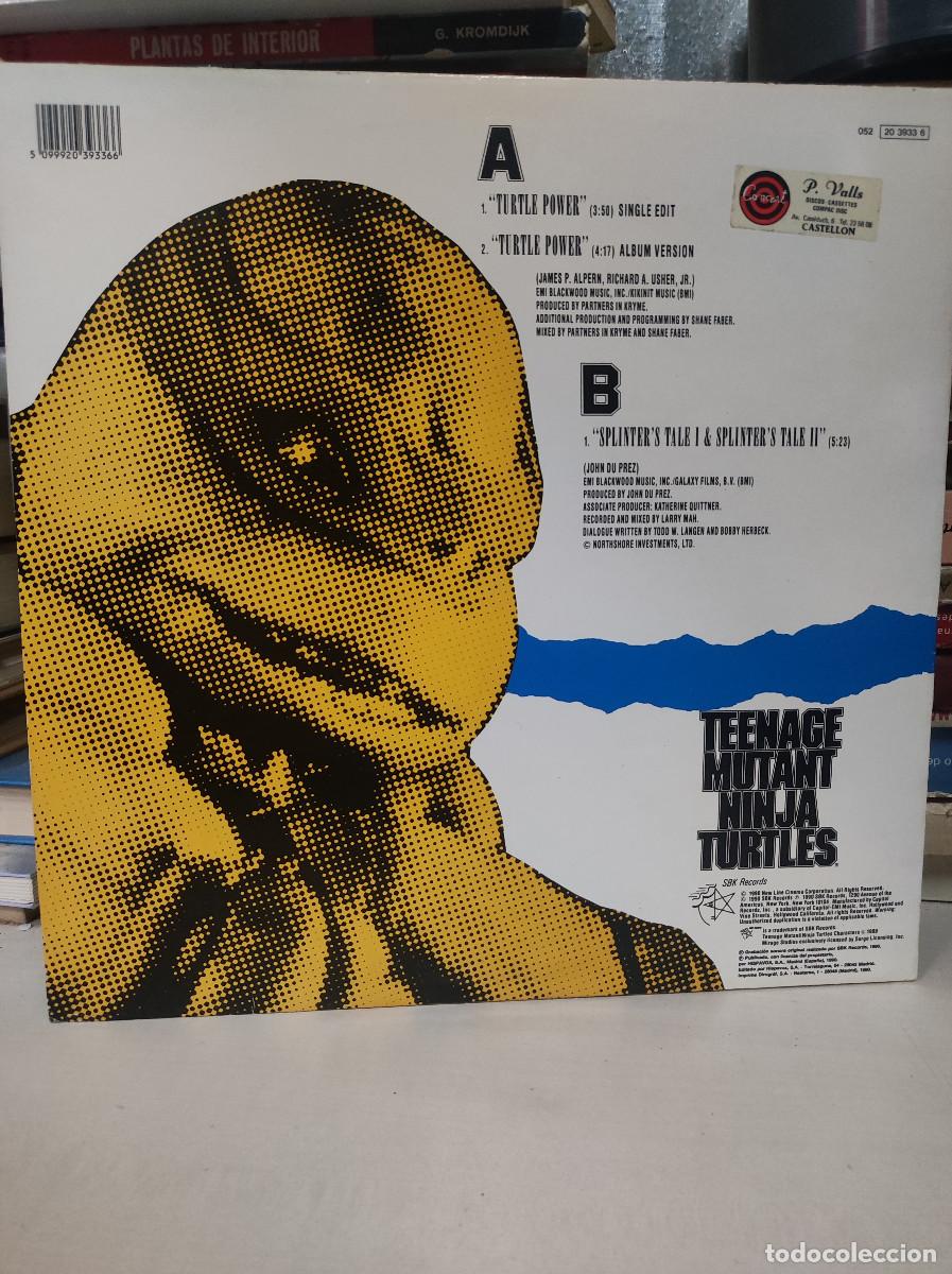 Discos de vinilo: Partners In Kryme &ndash; Turtle Power! - Foto 2
