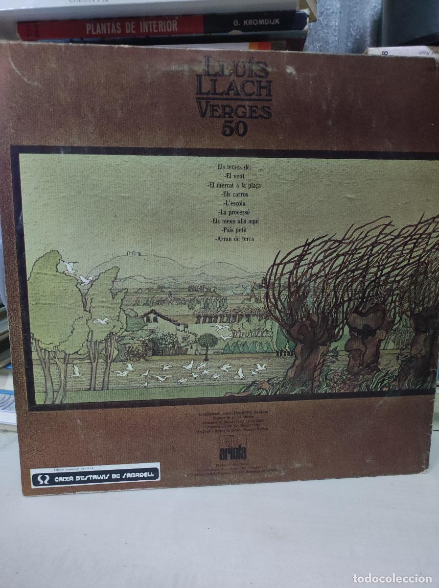 Discos de vinilo: Lluis Llach &ndash; Verges 50 - Foto 2