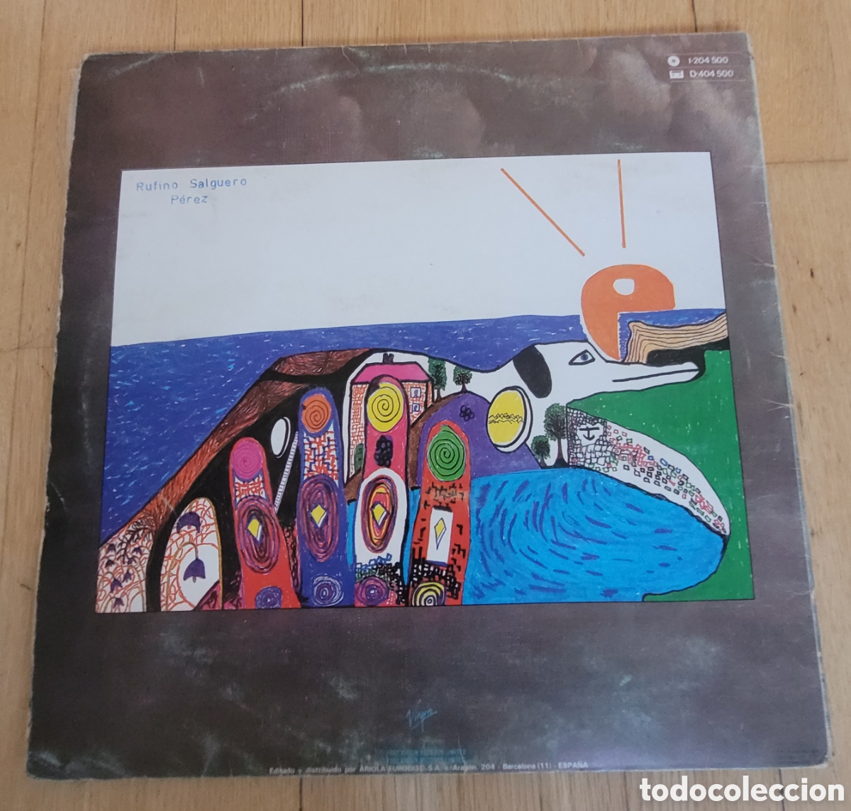 Discos de vinilo: Mike Oldfield Five miles out lp. - Foto 2