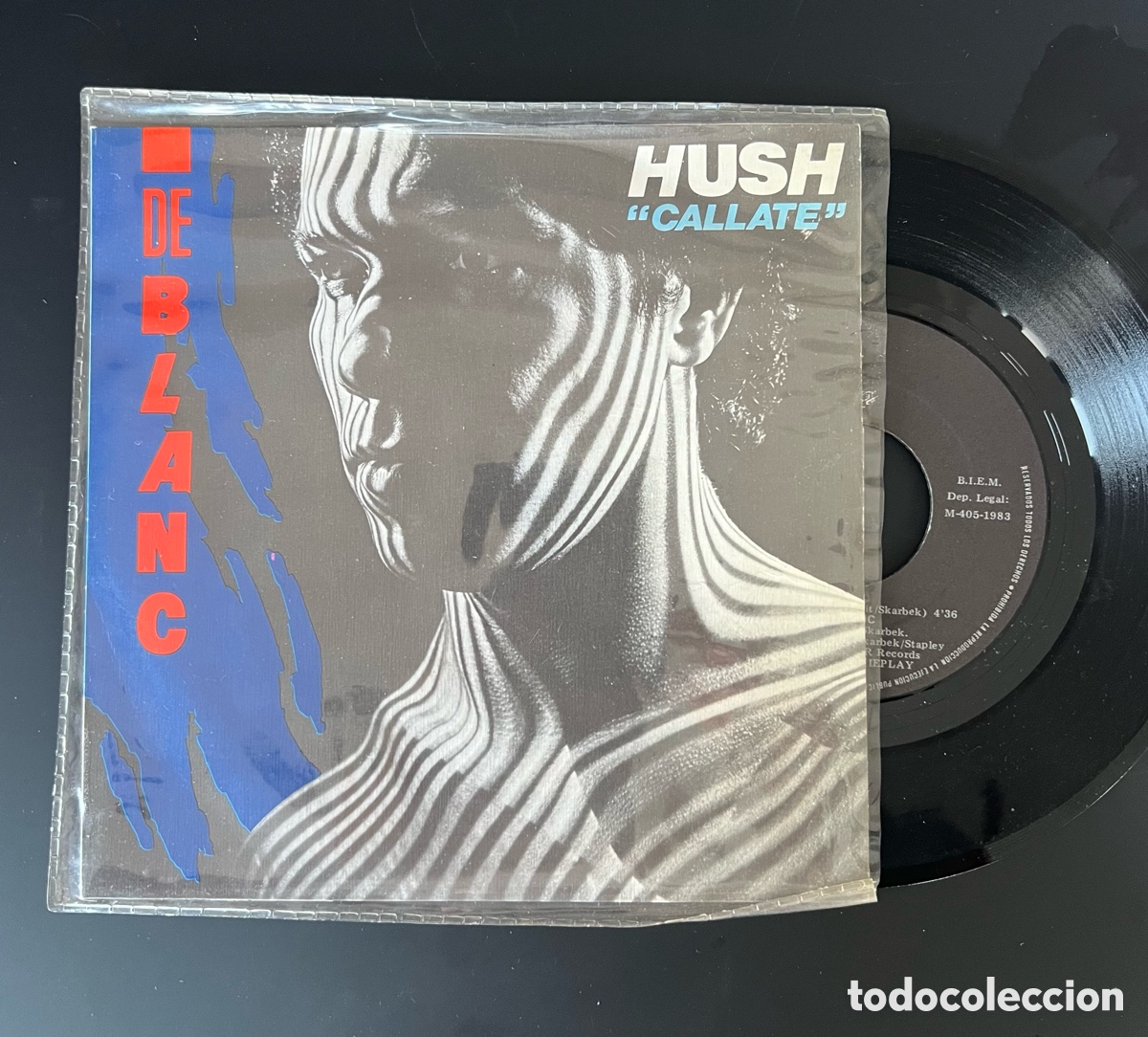 Discos de vinilo: De Blanc &lrm;&ndash; Hush = Callate - Foto 1