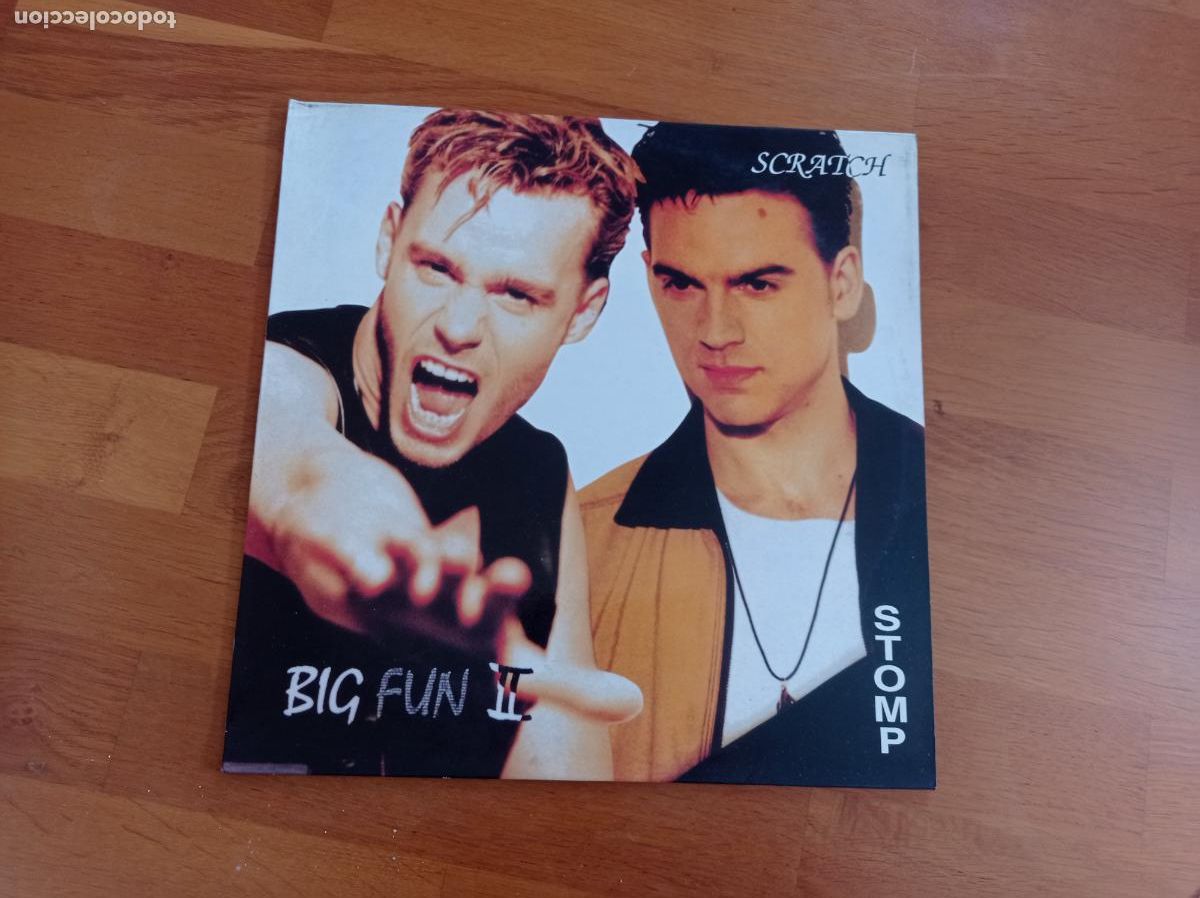 Discos de vinilo: Big fun II-stomp.maxi - Foto 1