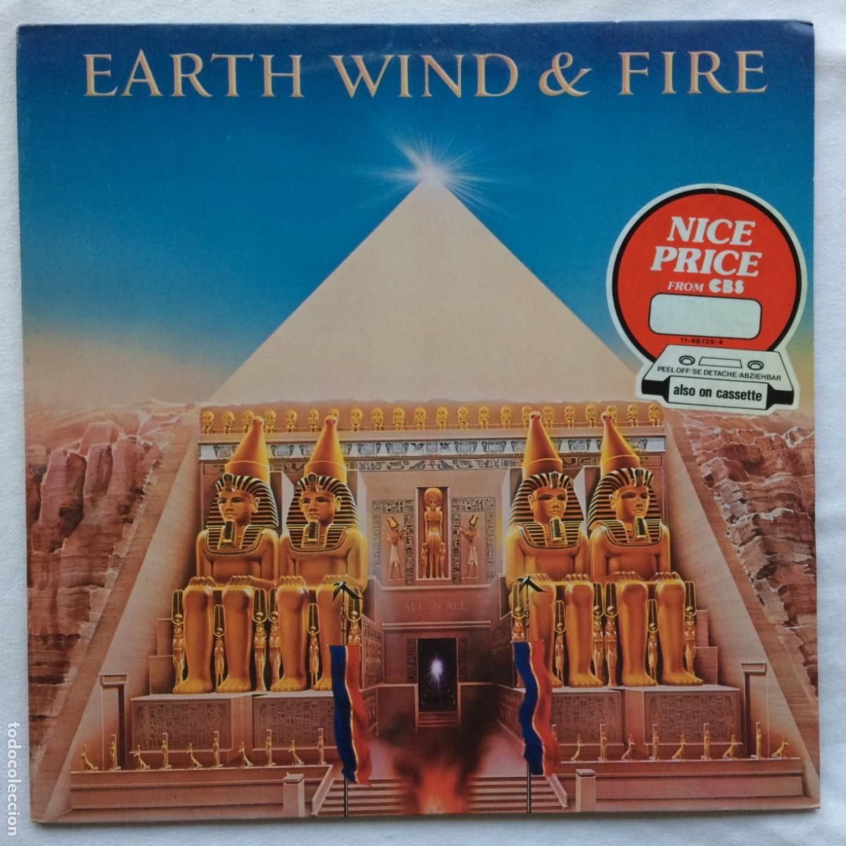 Discos de vinilo: Earth, Wind & Fire &lrm;&ndash; All N All Holanda 1983 CBS* - Foto 1
