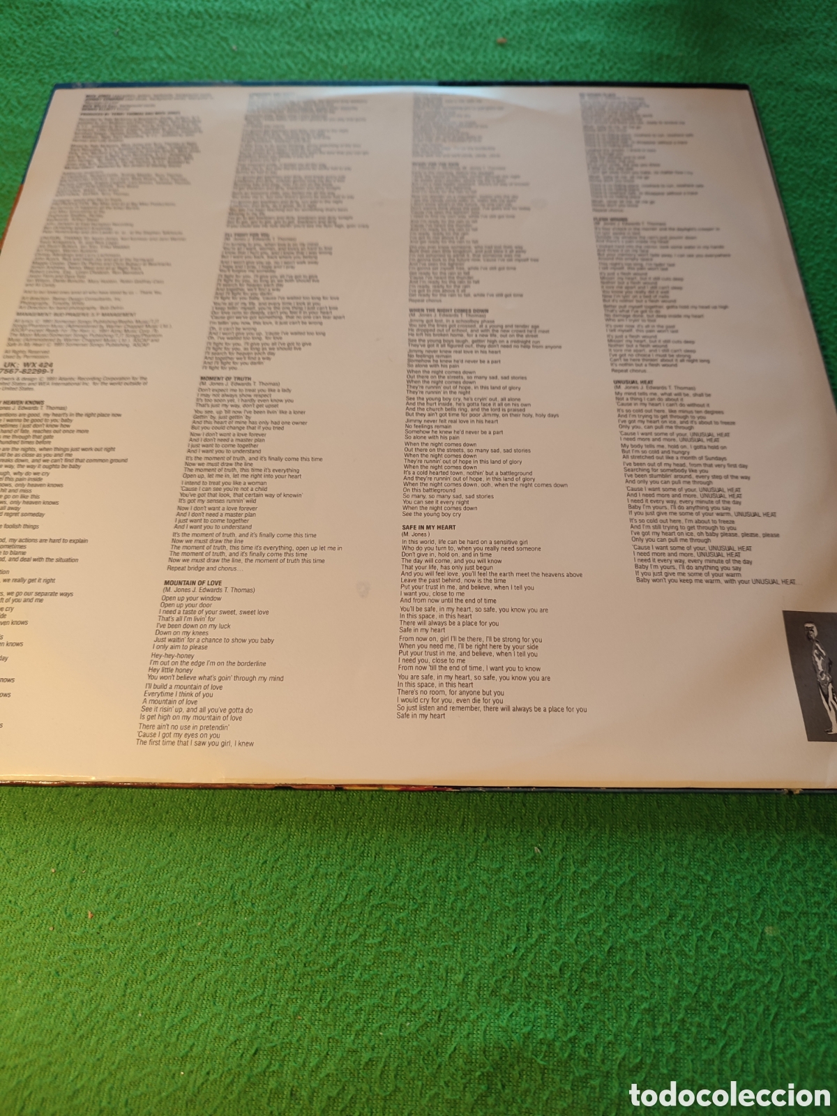 Discos de vinilo: Foreigner - Unusual Heat Vinilo Lp - Foto 2
