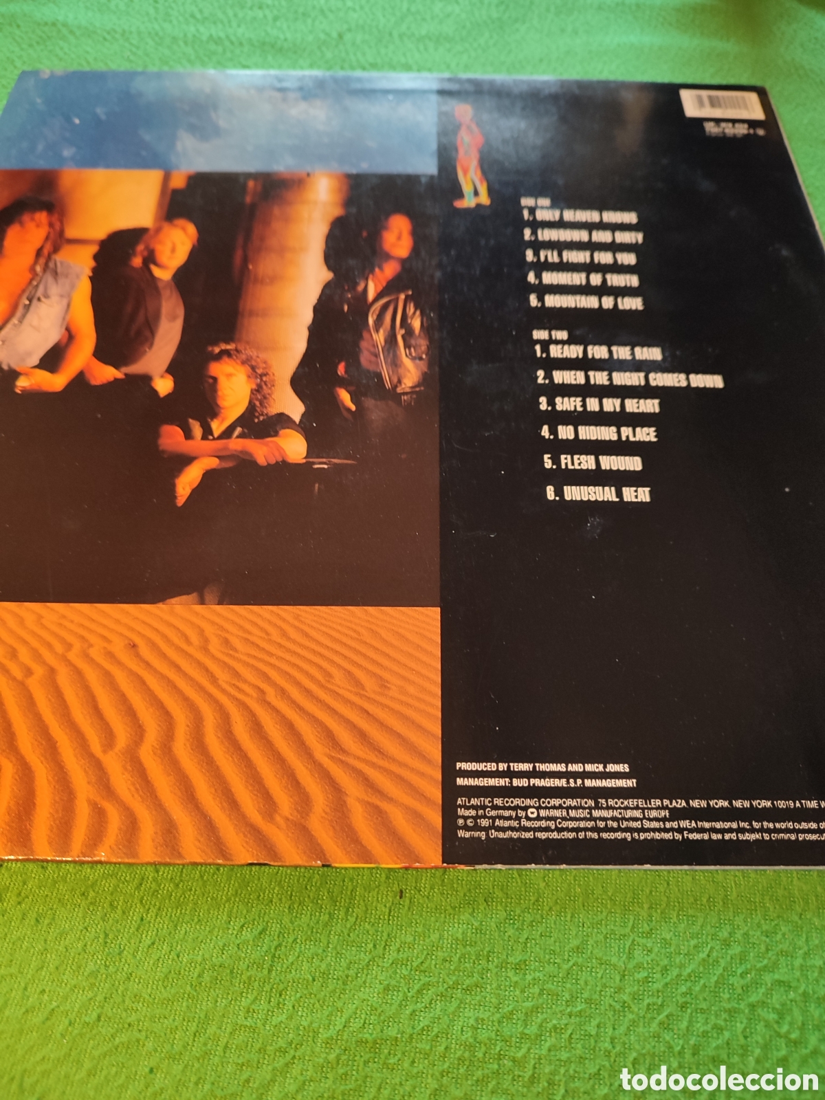 Discos de vinilo: Foreigner - Unusual Heat Vinilo Lp - Foto 4