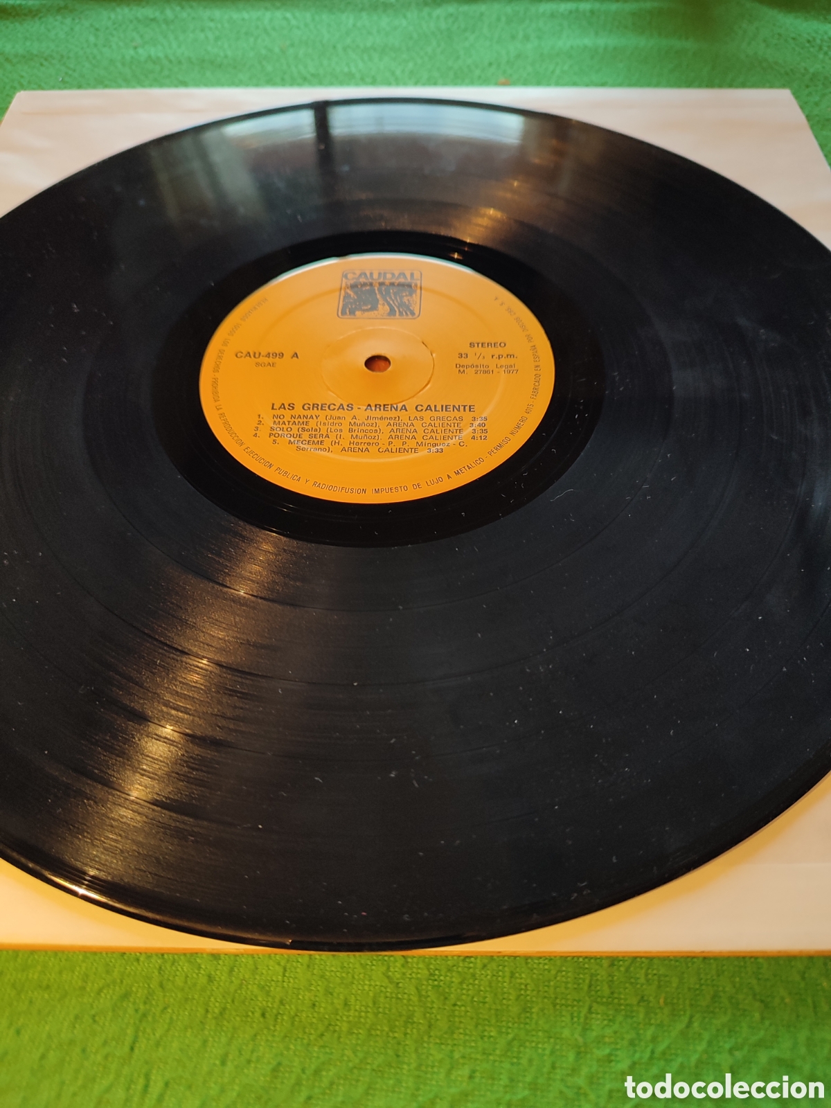 Discos de vinilo: Las Grecas/ Arena Caliente - Same Vinilo Lp - Foto 3