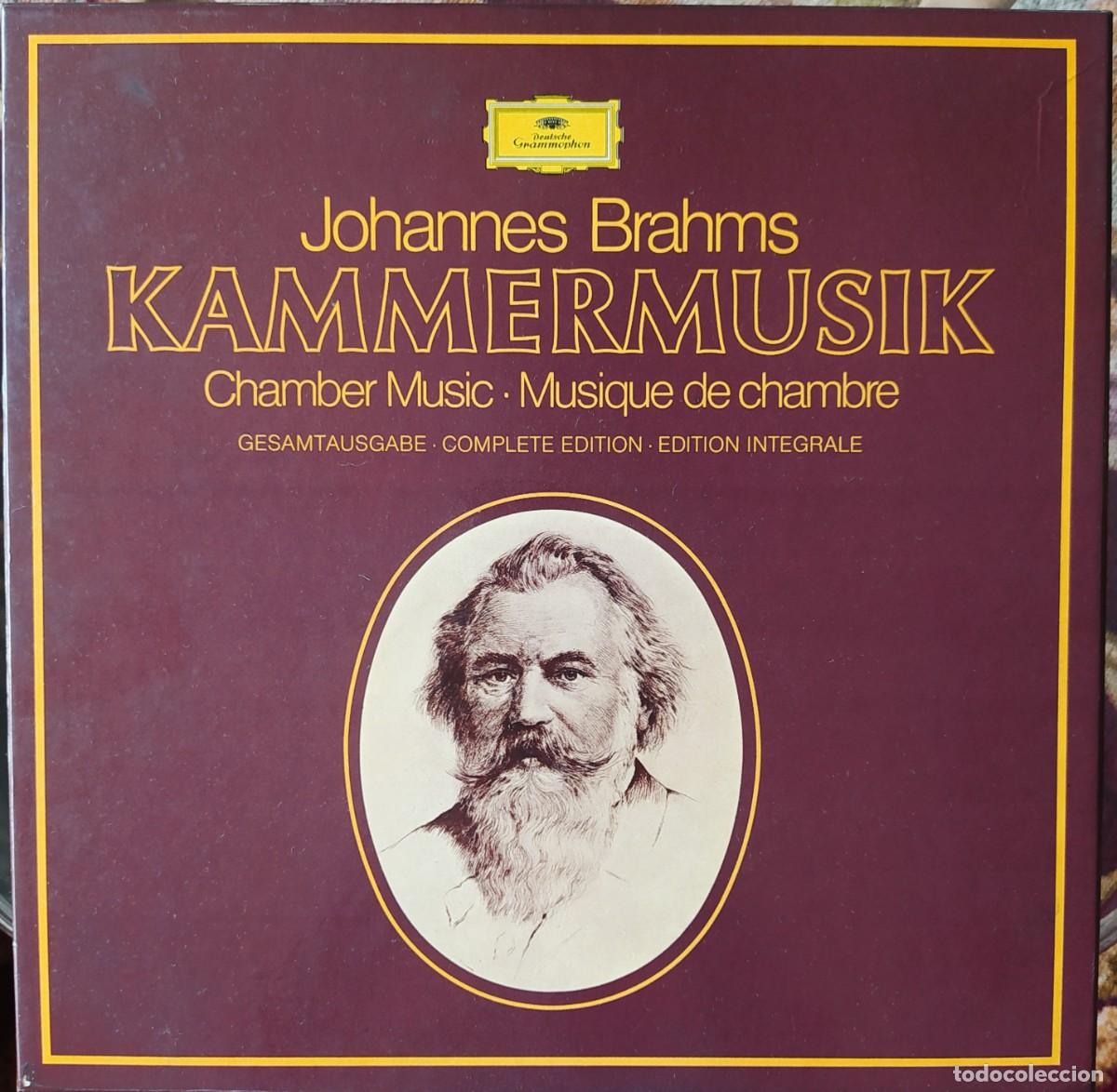 Discos de vinilo: M&uacute;sica de C&aacute;mara de Brahms - Foto 1