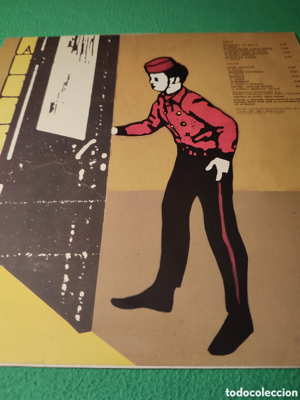 Discos de vinilo: Joaqu&iacute;n Sabina - Hotel. Dulce Hotel - Foto 4