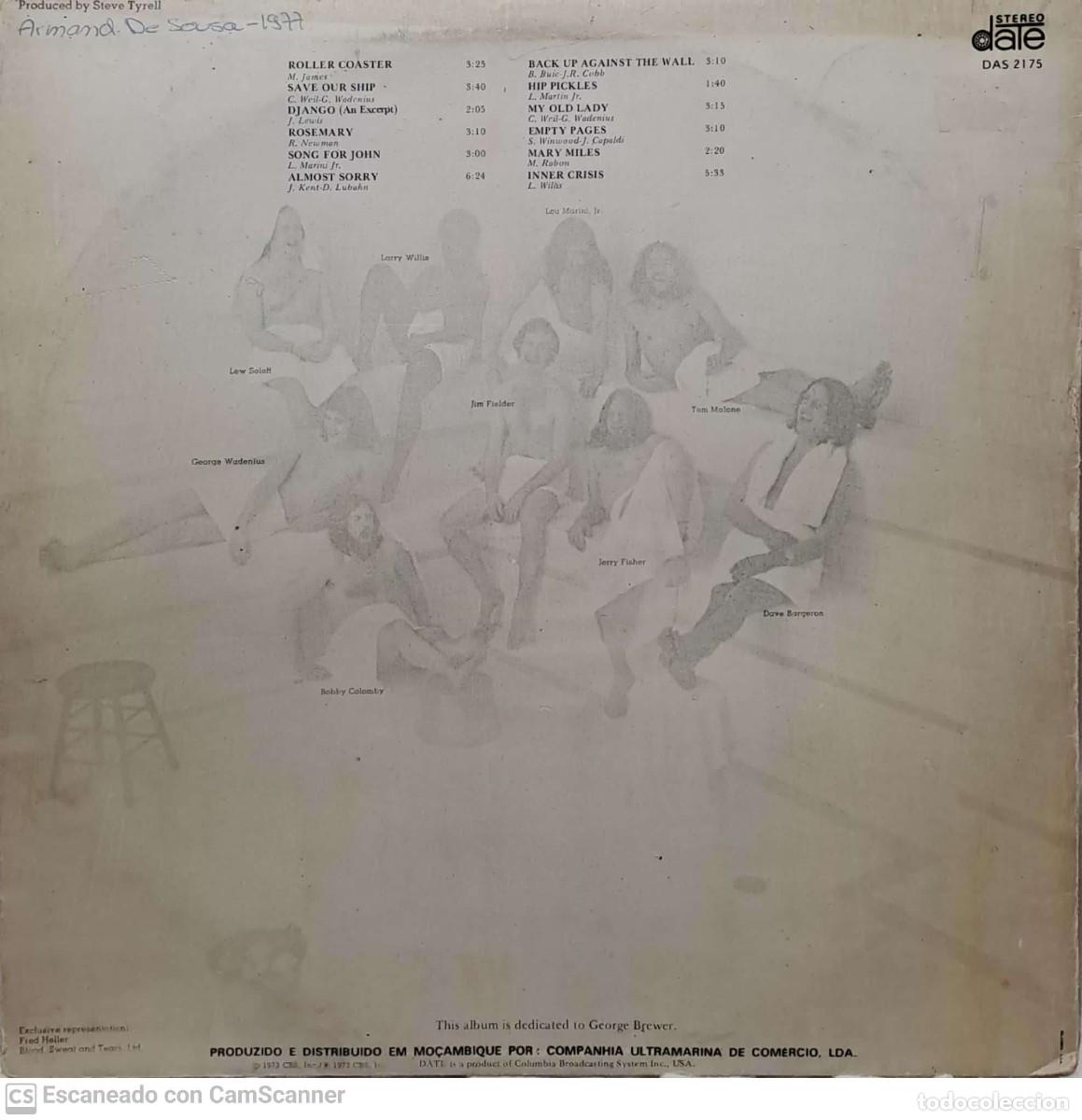 Discos de vinilo: Blood, Sweat & Tears* &lrm;&ndash; No Sweat - Foto 2