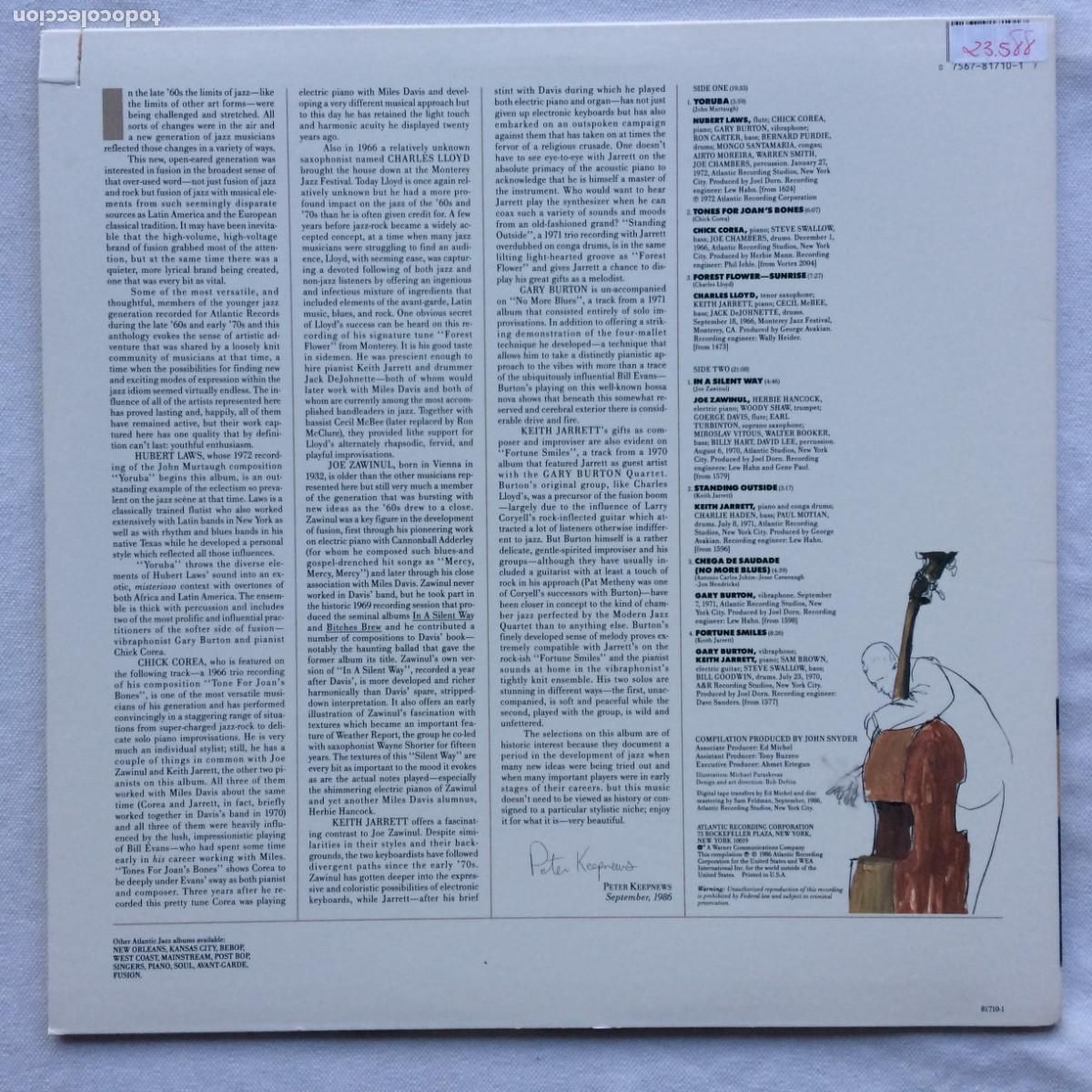 Discos de vinilo: Various &lrm;&ndash; Introspection USA 1986 Atlantic Jazz - Foto 2