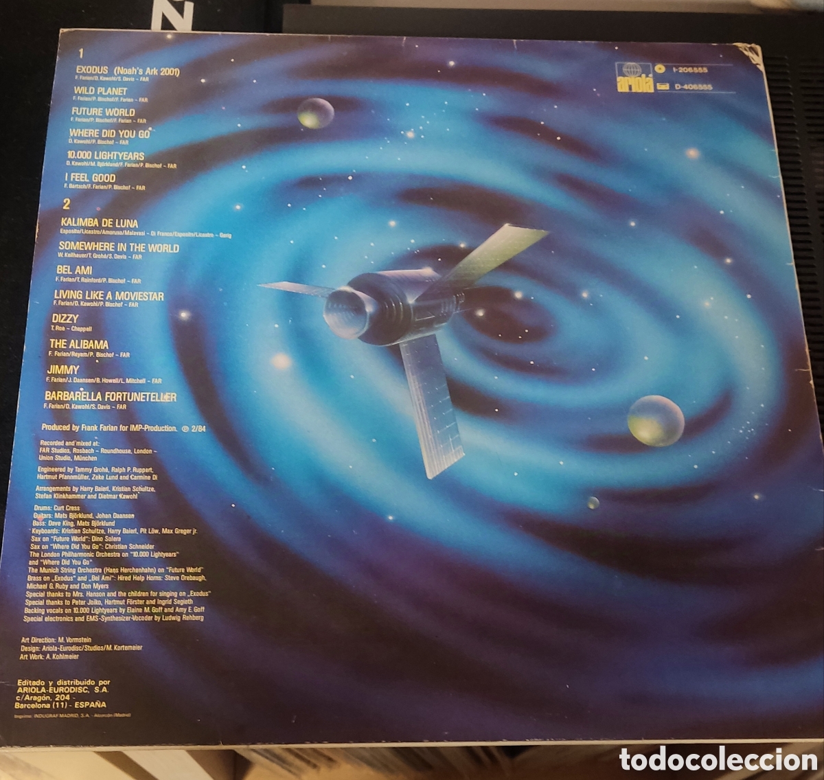 Discos de vinilo: BONEY M. TEN THOUSAND LIGHTYEARS - Foto 2