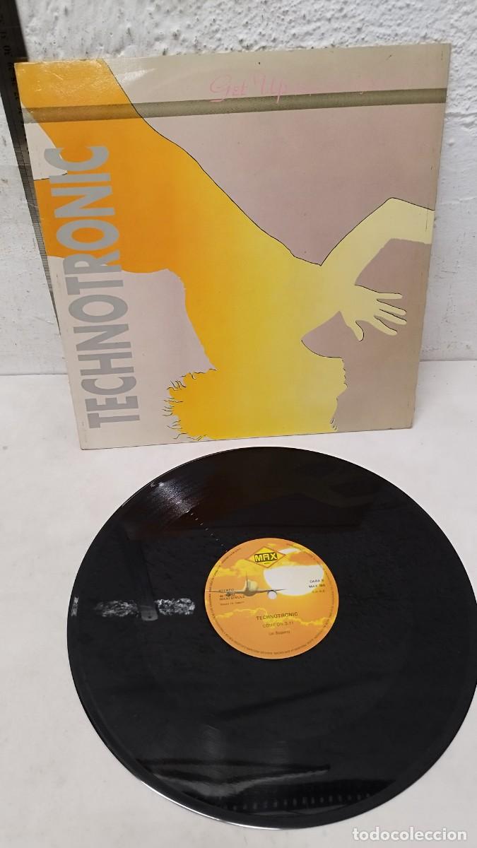 Discos de vinilo: Technotronic &lrm;&ndash; Get Up (Before The Night Is Over). Vinilo maxi Single. - Foto 1