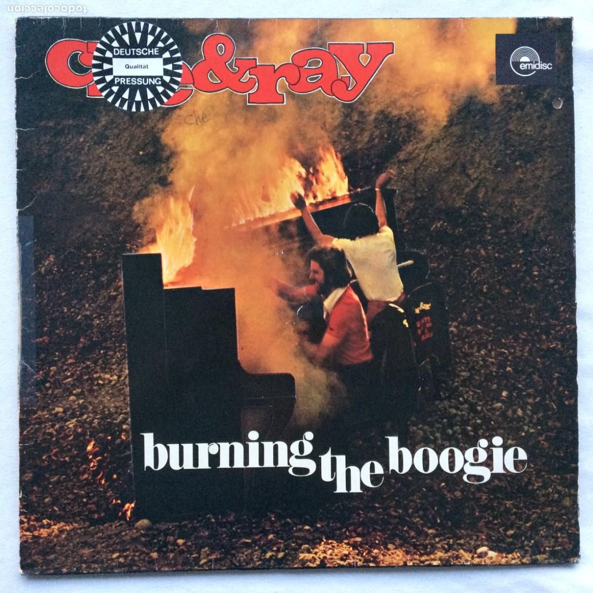 Discos de vinilo: Che & Ray &lrm;&ndash; Burning The Boogie Germany 1976 Emidisc - Foto 1