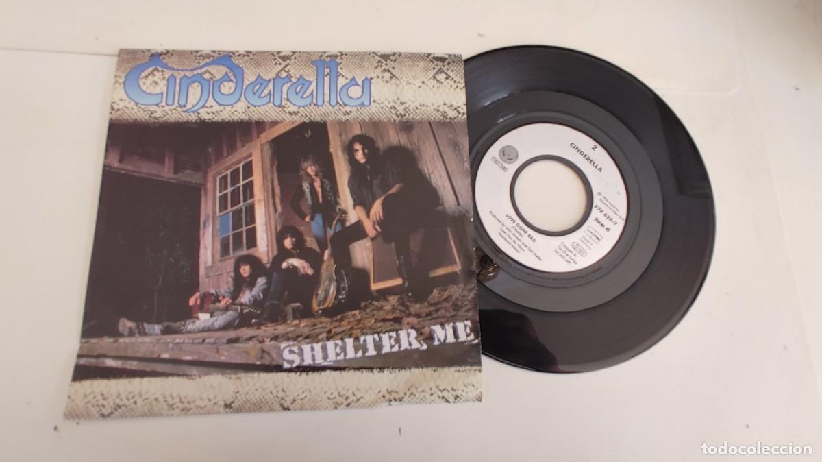 Discos de vinilo: CINDERELLA-SINGLE SHELTER ME - Foto 1