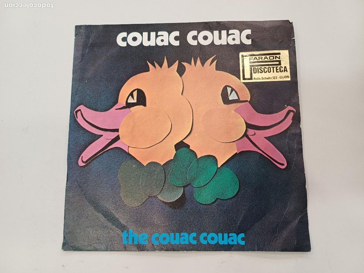 Discos de vinilo: THE COUAC COUAC/COUAC COUAC/SINGLE - Foto 1