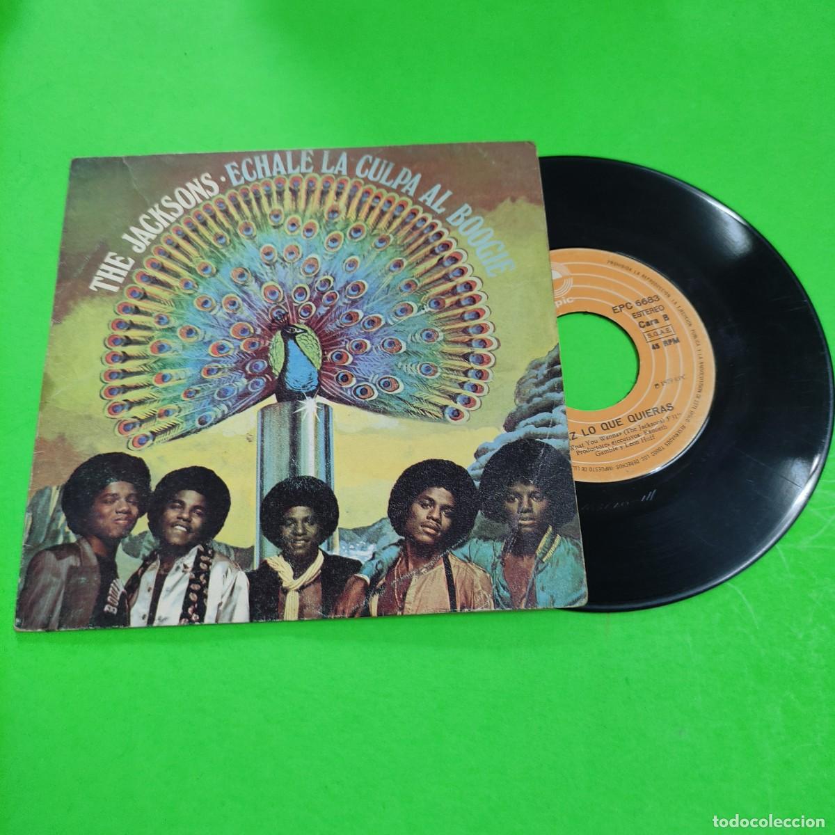 Discos de vinilo: THE JACKSON * ECHALE LA CILPA AL BOOGIE * SINGLE VINILO * JUANI - Foto 1
