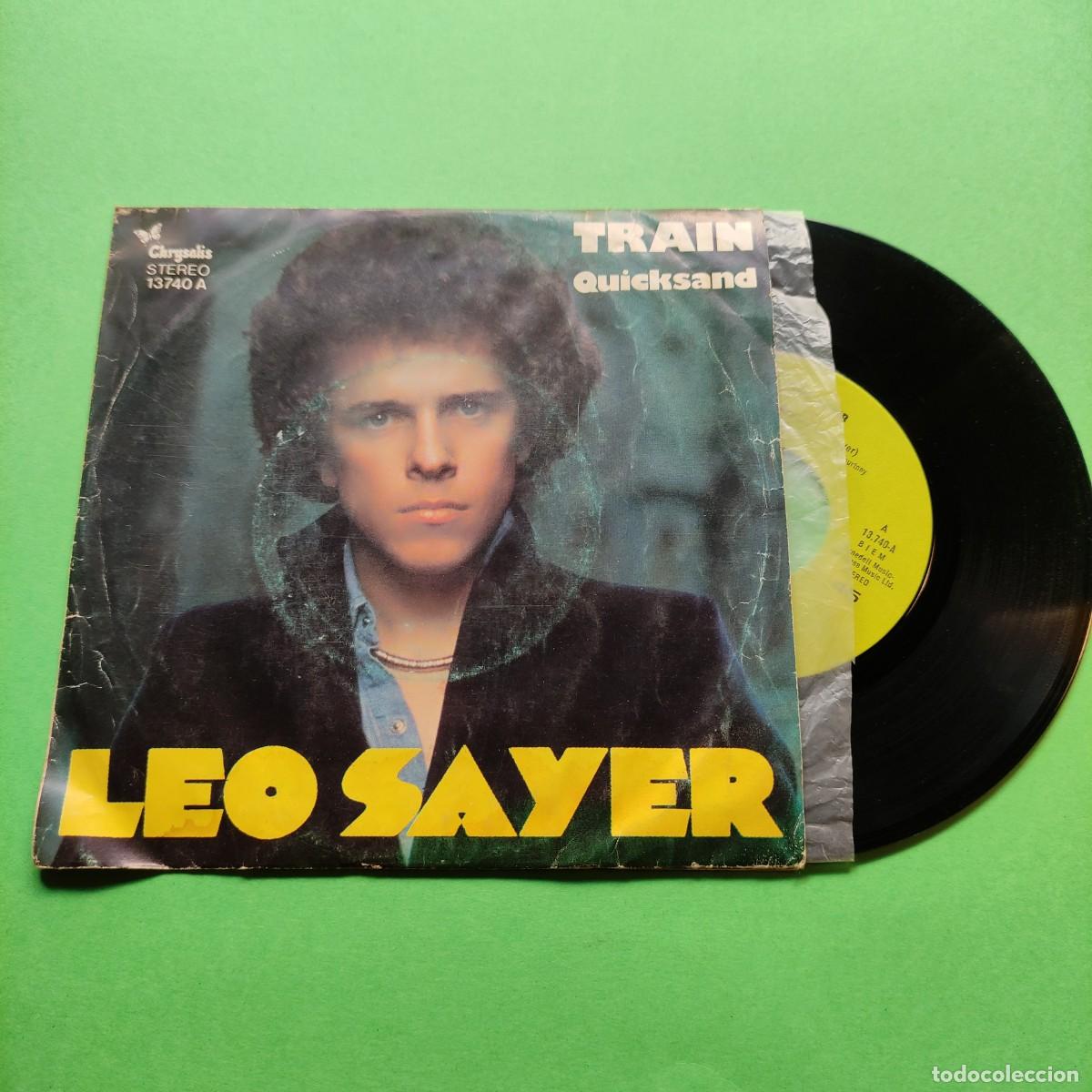 Discos de vinilo: LEO SAYER * TRAIN *CON FUNDA * SINGLE * JUANI - Foto 1