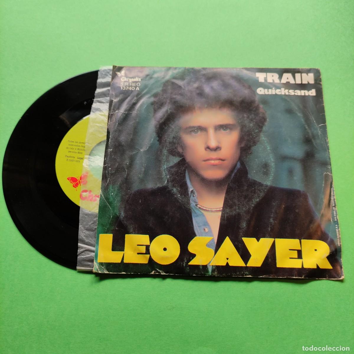 Discos de vinilo: LEO SAYER * TRAIN *CON FUNDA * SINGLE * JUANI - Foto 2