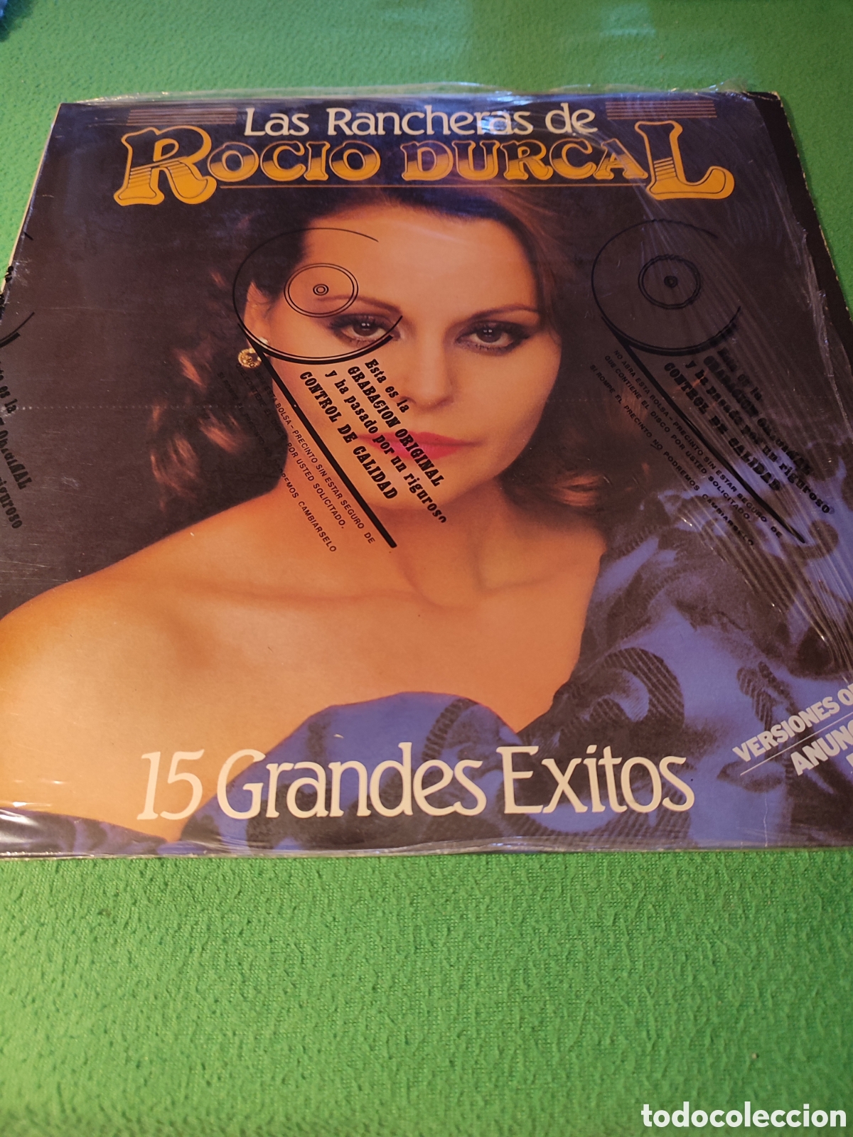 Discos de vinilo: Roc&iacute;o Durcal - Las rancheras 15 grandes &eacute;xitos - Foto 1