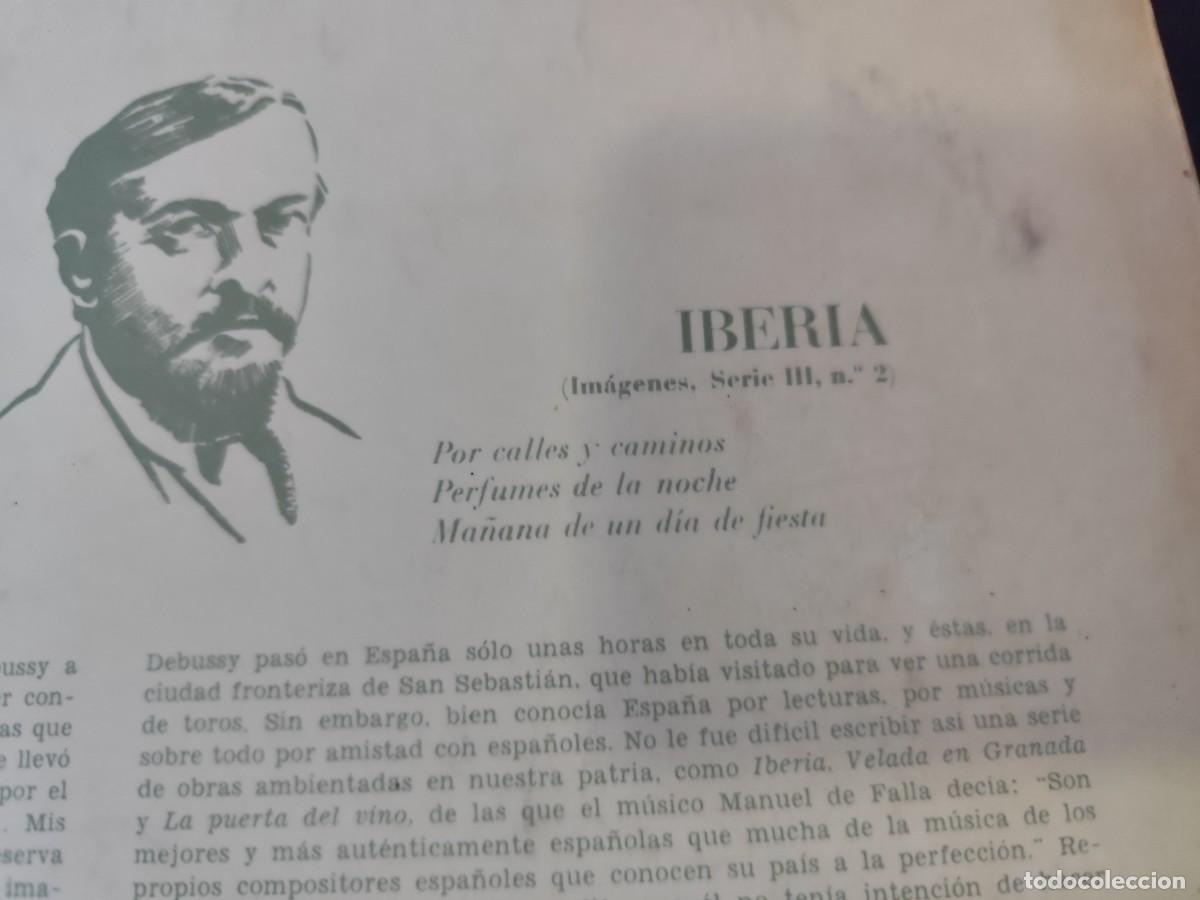 Discos de vinilo: EL MAR / DEBUSSY / DIMITRI MITROPOULOS / R13 / PHILIPS - Foto 5
