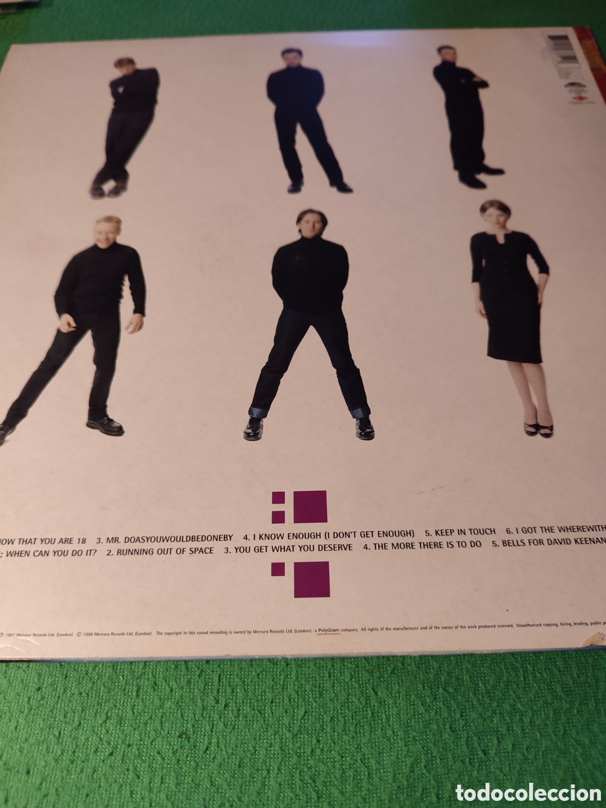 Discos de vinilo: Theaudience - Same Vinilo Lp 1998 - Foto 4