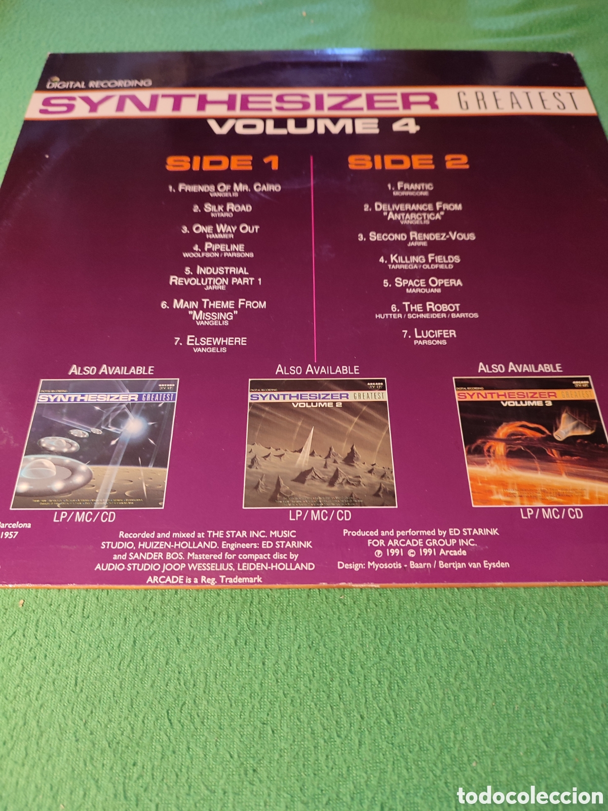 Discos de vinilo: Synthesizer Greatest volume 4 Vinilo - Foto 2