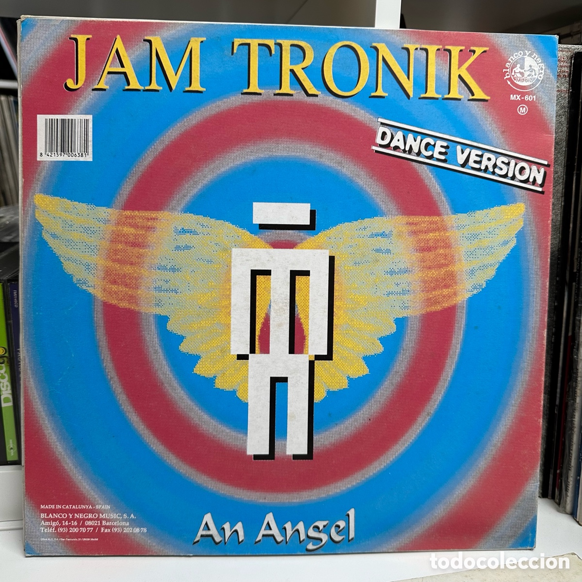 Discos de vinilo: Jam Tronik - An Angel (Dance Version) (12&rdquo;, Single) - Foto 2