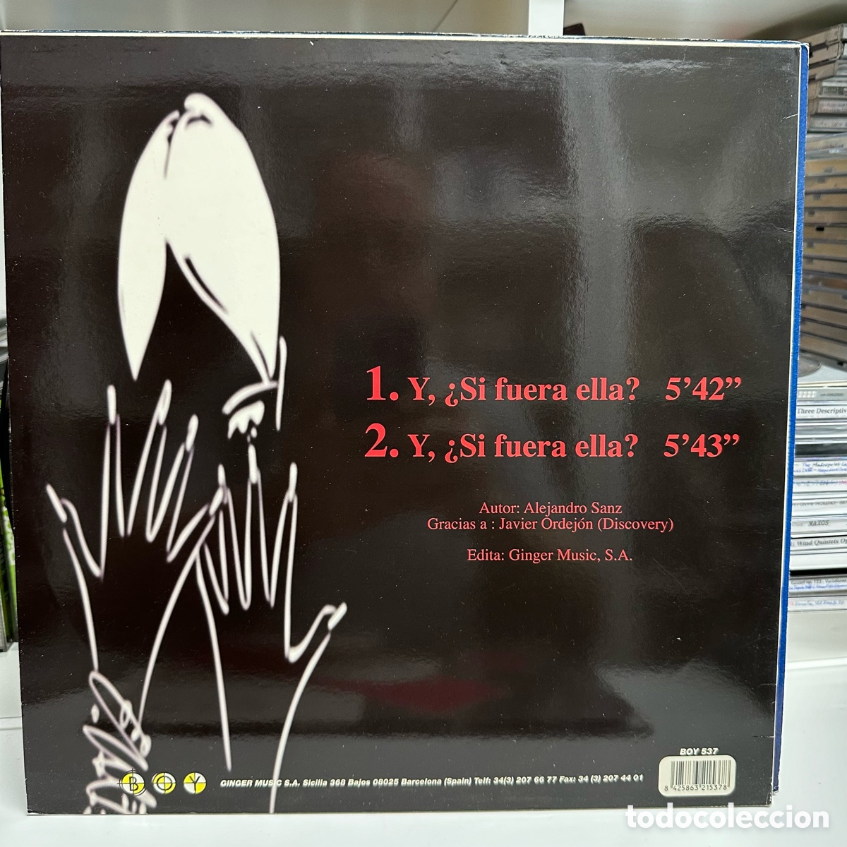Discos de vinilo: Coleman - Y, &iquest;Si Fuera Ella? (12&rdquo;) - Foto 2